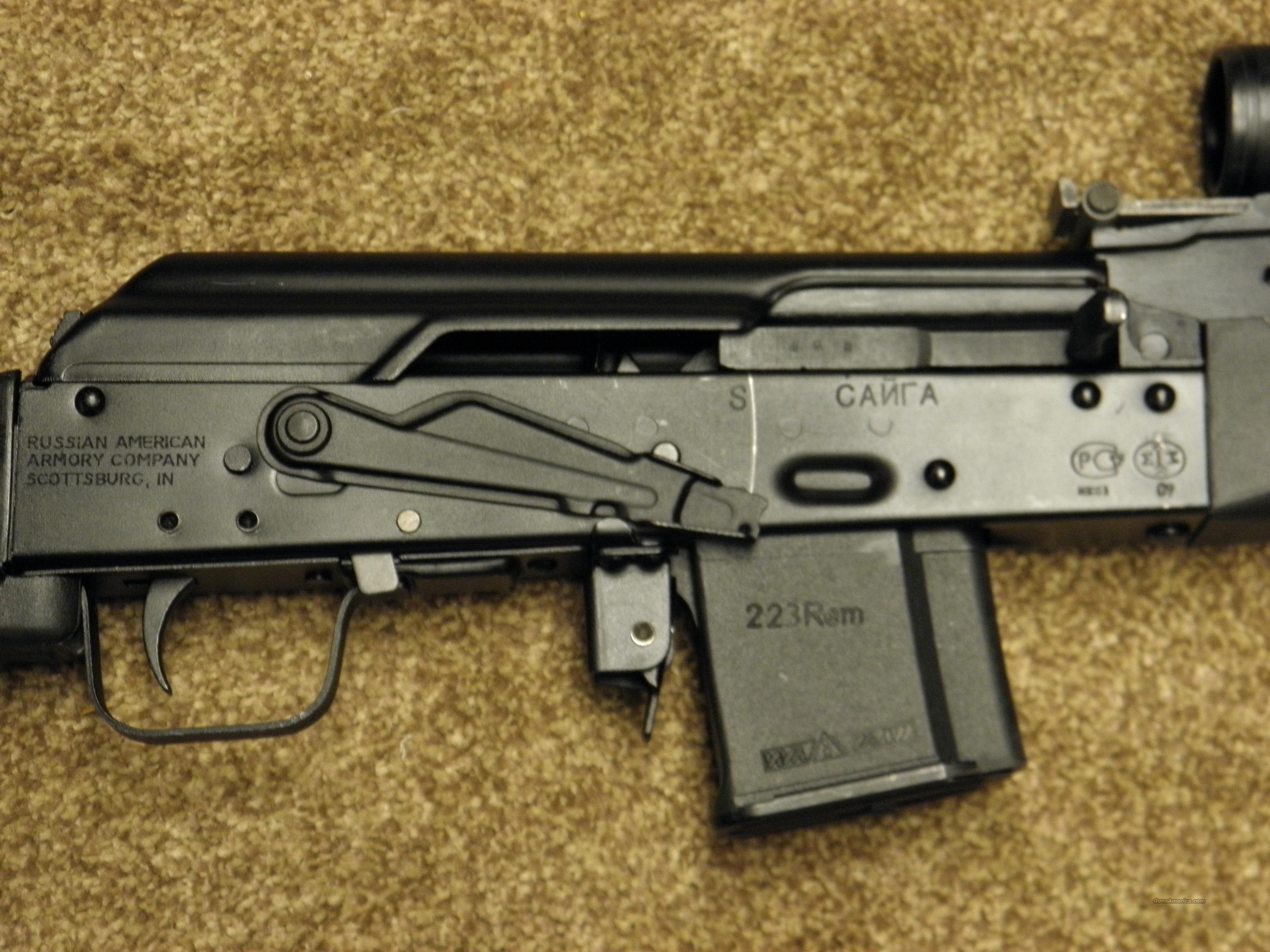 RAA ISHMASH SAIGA 223/5.56 16" SPOR... for sale at