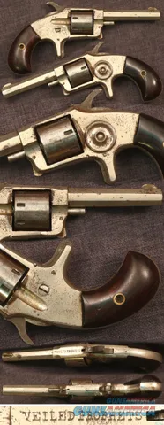 rare "VEILED PROPHETS" .22 revolver