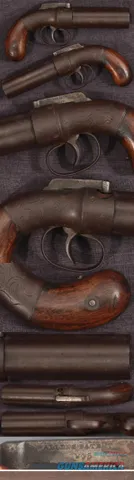 Allen & Thurber, Worcester percussion pepperbox pistol