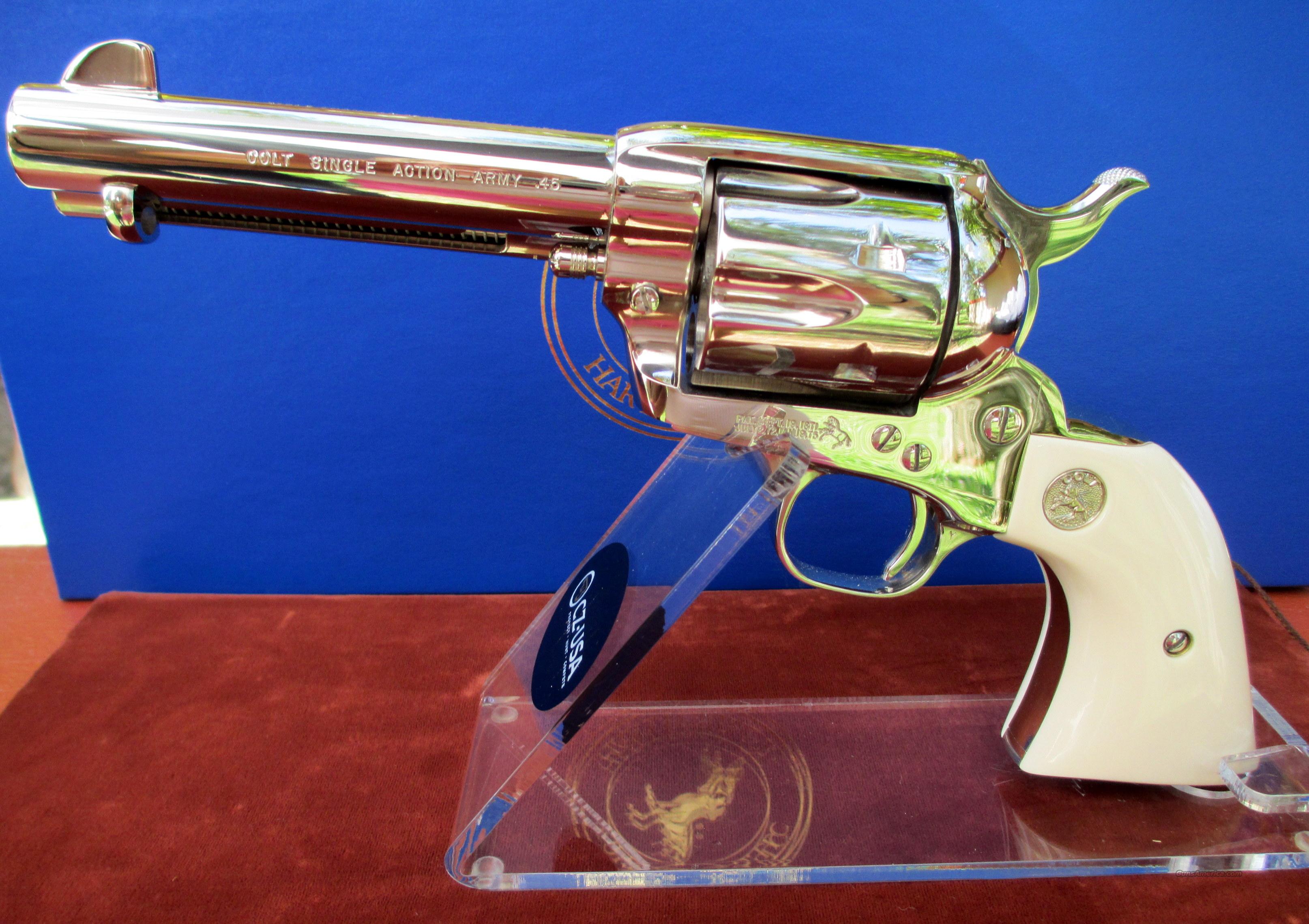 COLT SAA BLUE/CASE COLOR 45LC WITH for sale at