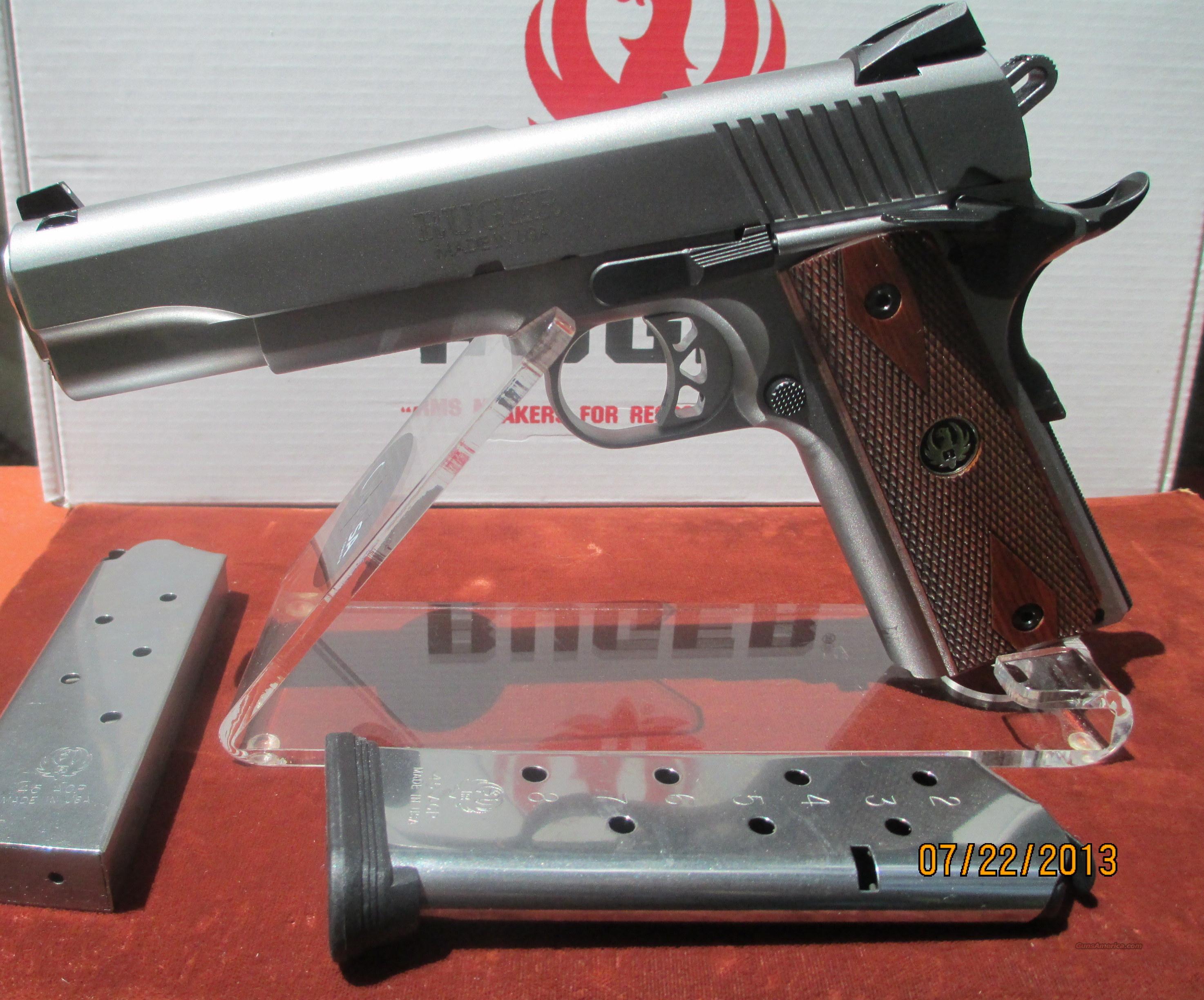 RUGER SR1911 45ACP IN S/S MODEL #06700 for sale