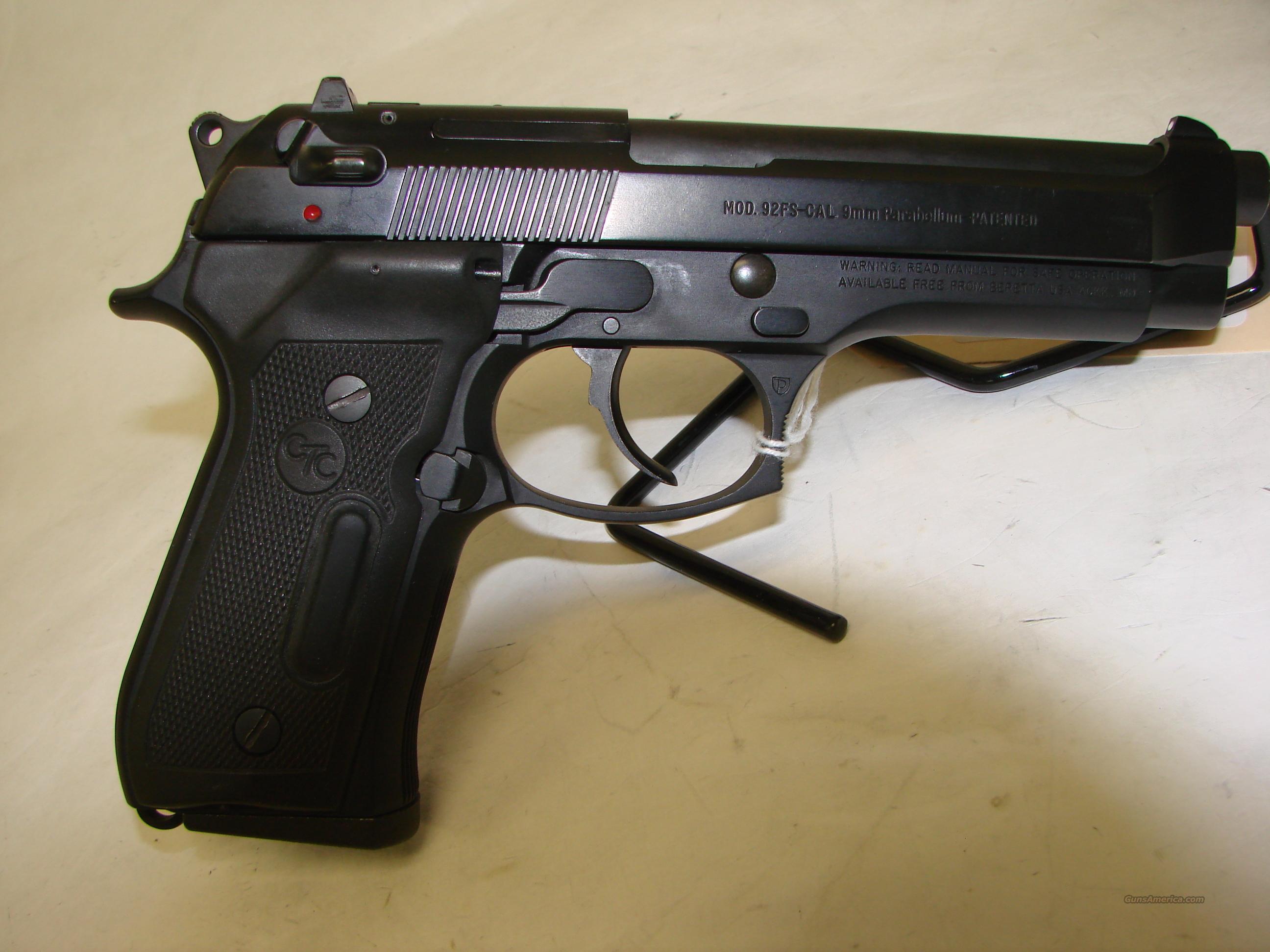 Beretta 92FS with Lasermax Laser & for sale at