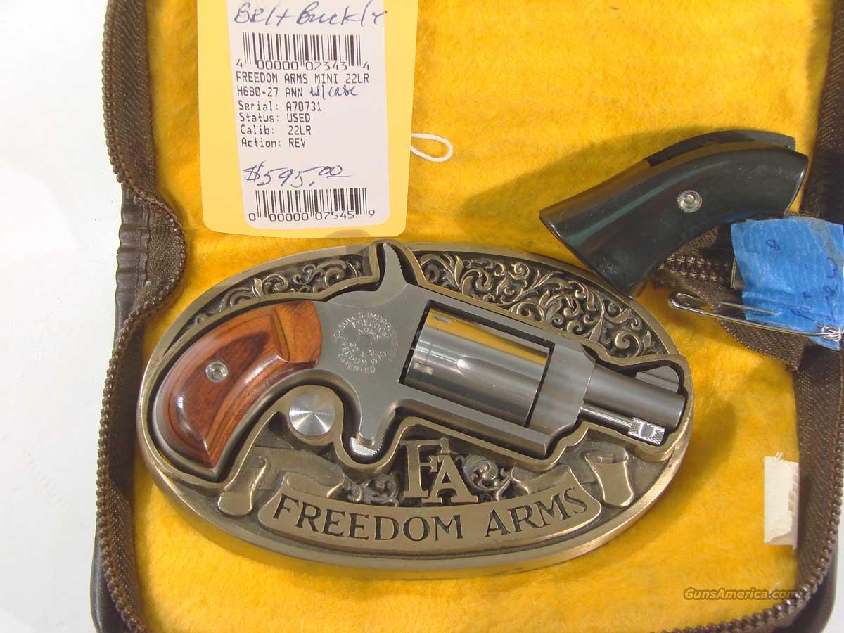 Freedom Arms Belt Buckle Mini Revol... for sale at