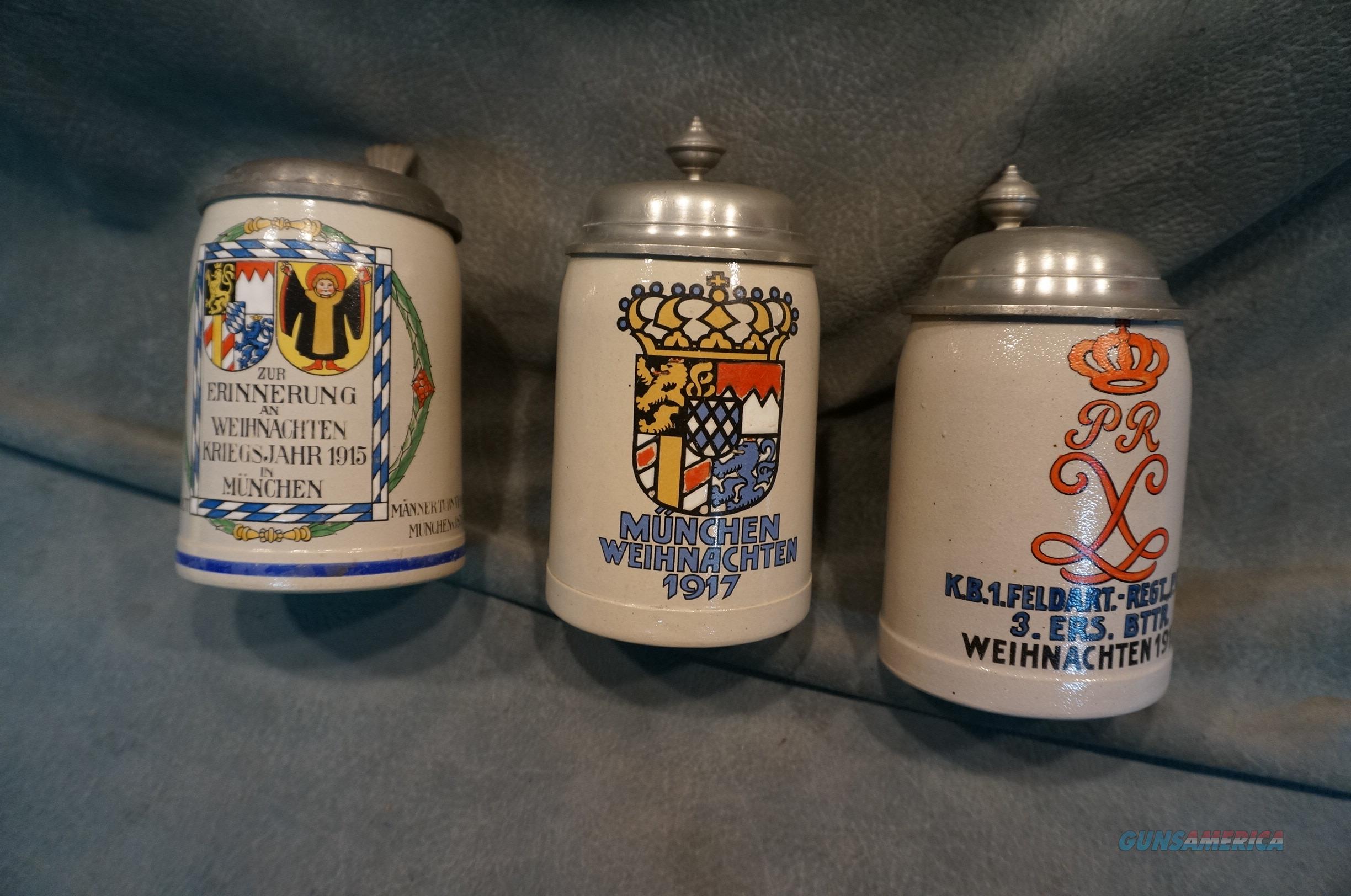 German Military Beer Steins for sale at 902000754