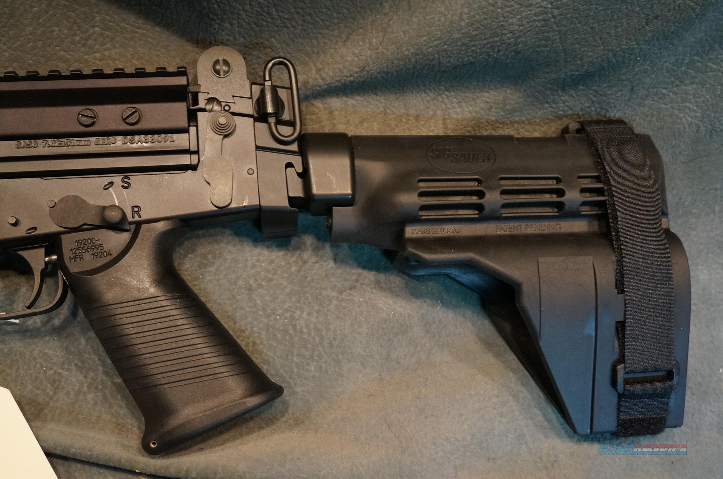 DSA SA58 308 pistol with brace for sale at 902468884