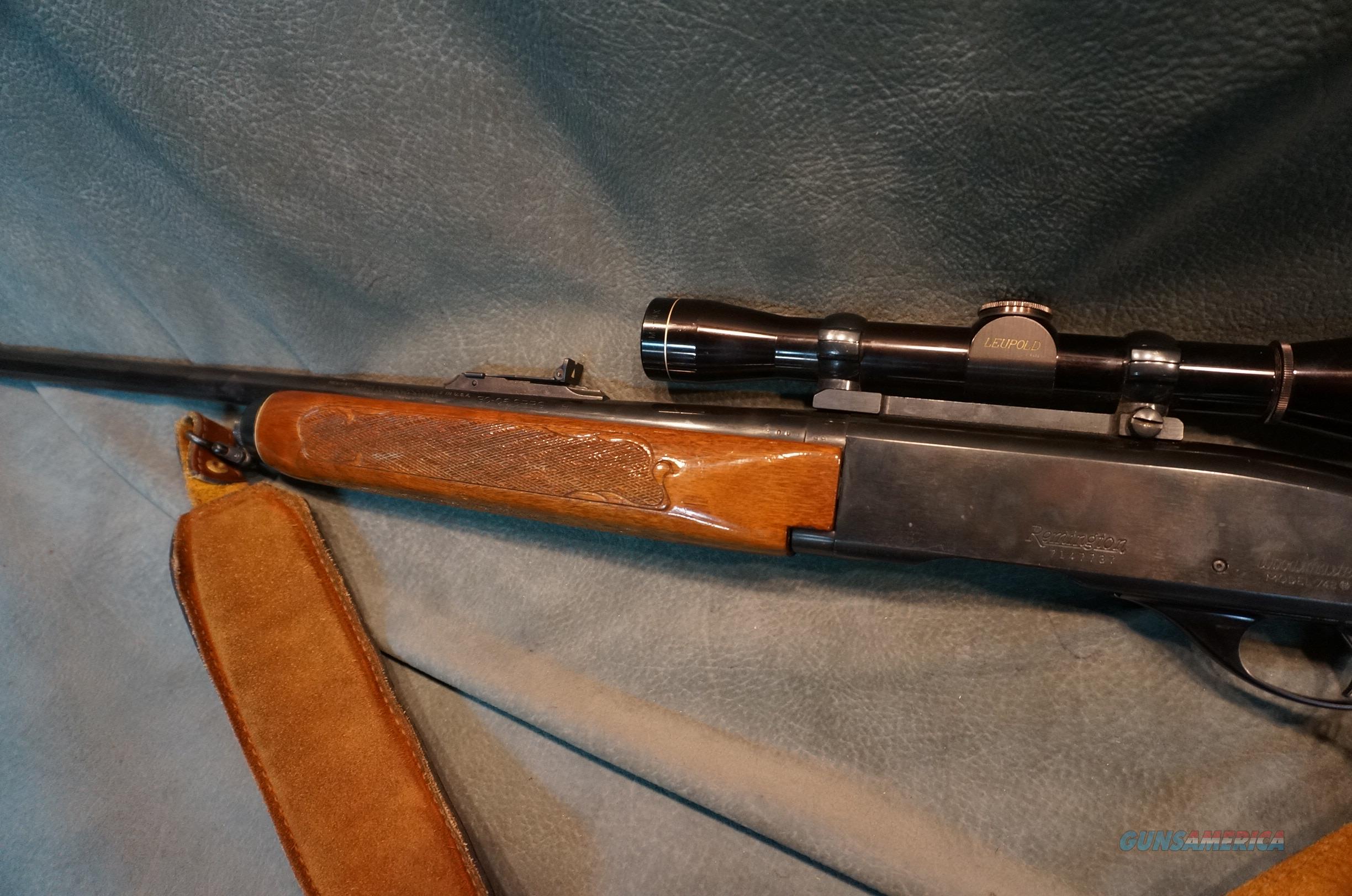 Remington 742 3006 with Leupold 4X... for sale at