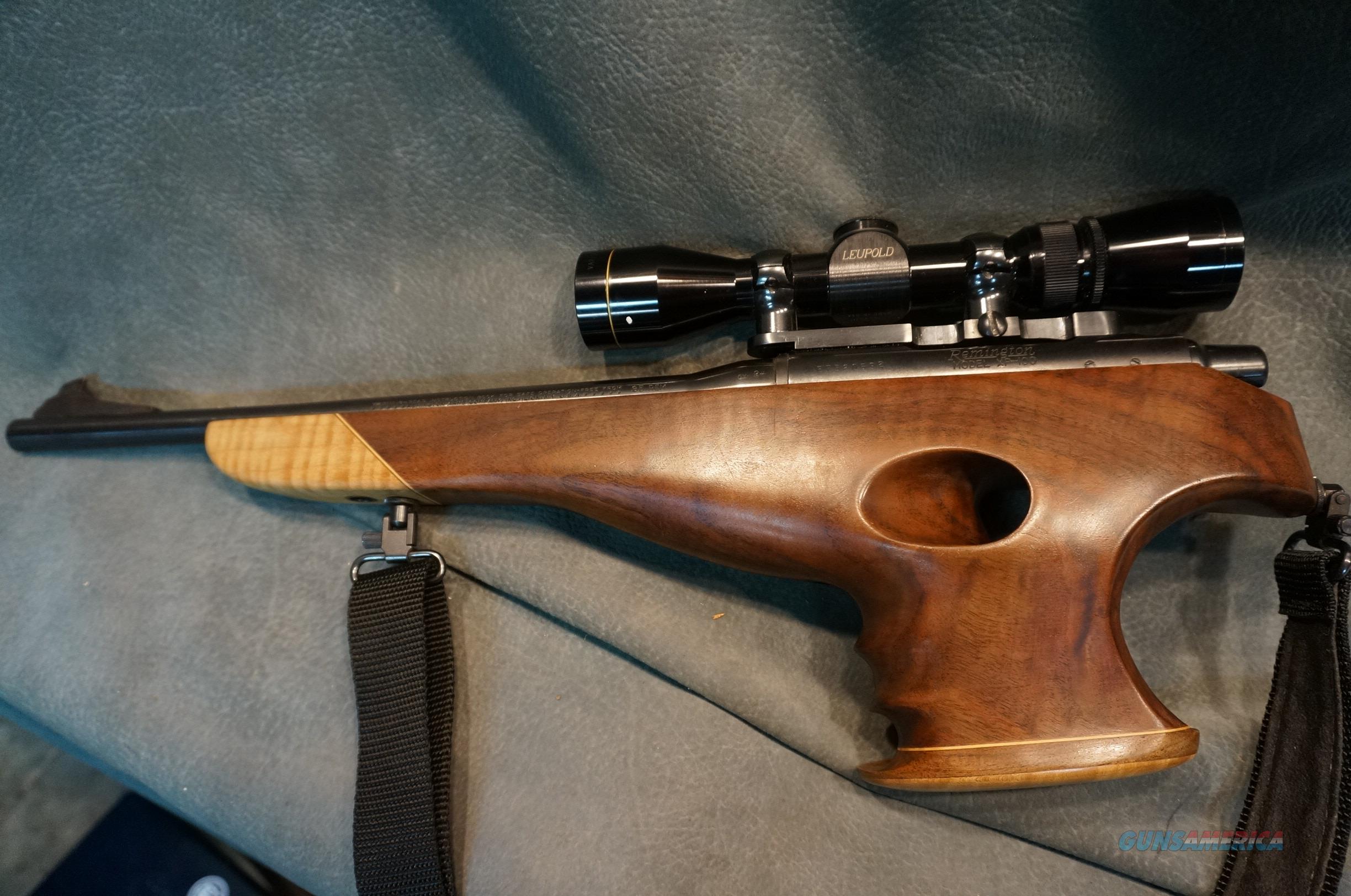 Remington XP100 35Rem w/thumbhole for sale at