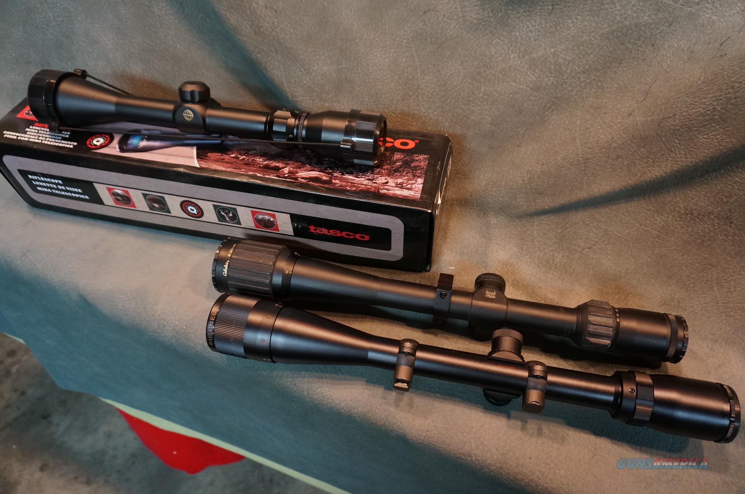 3 rifle scopes for 150 for sale at 929289443