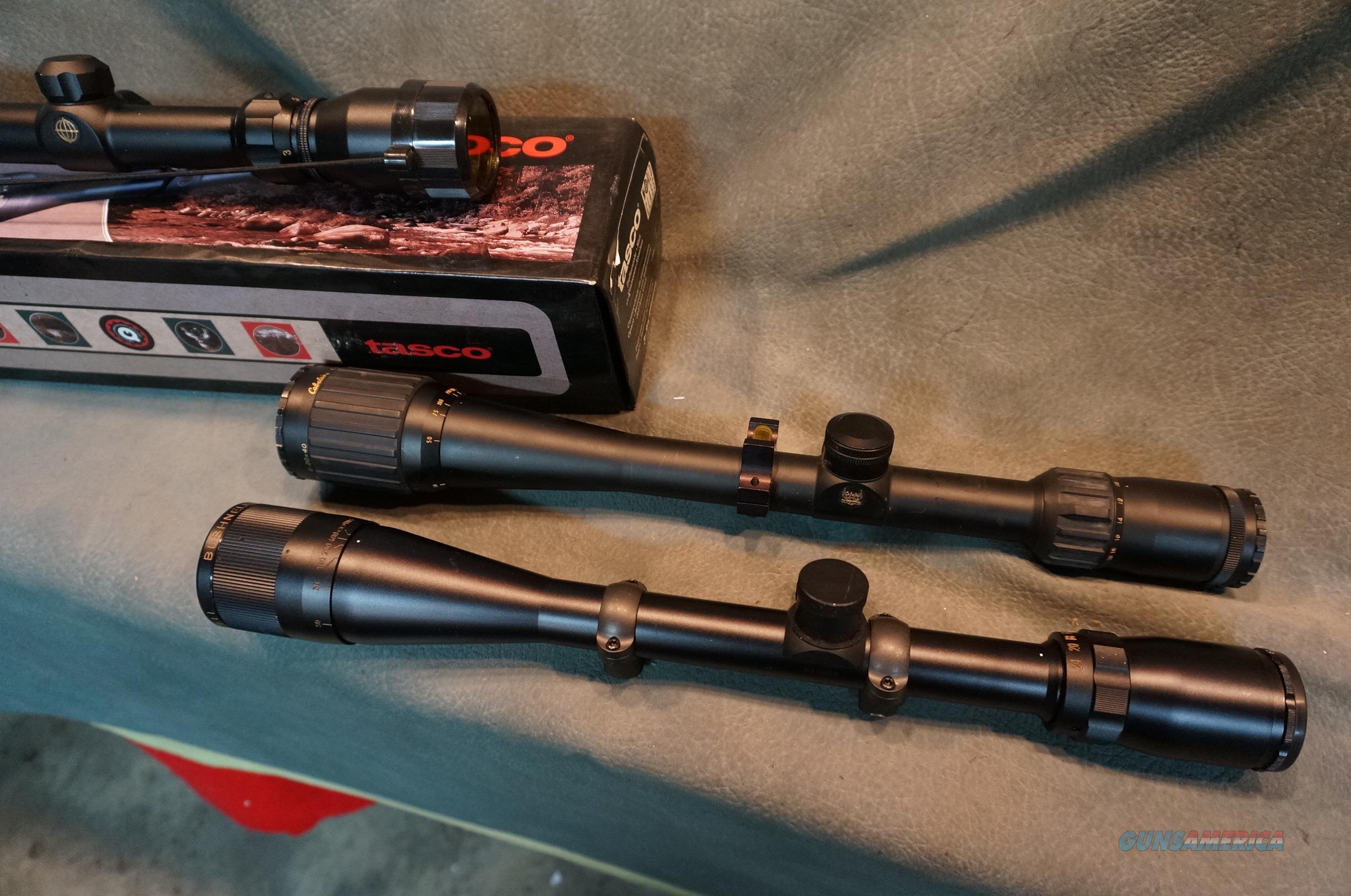 3 rifle scopes for 150 for sale at 929289443