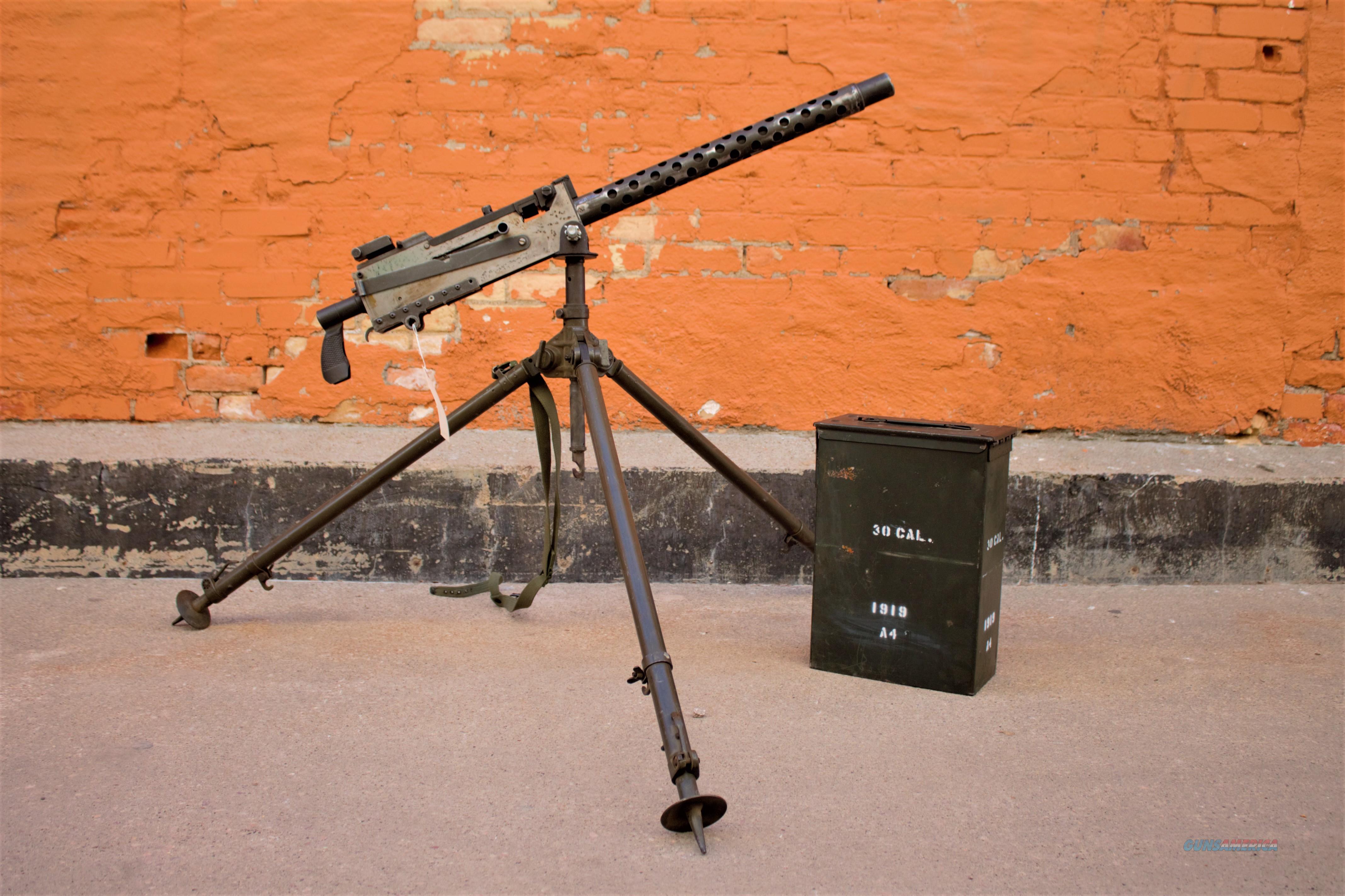 Browning 1919 7.62 with tripod for sale at 938464848
