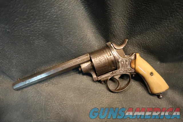 Antique Engraved Revolver