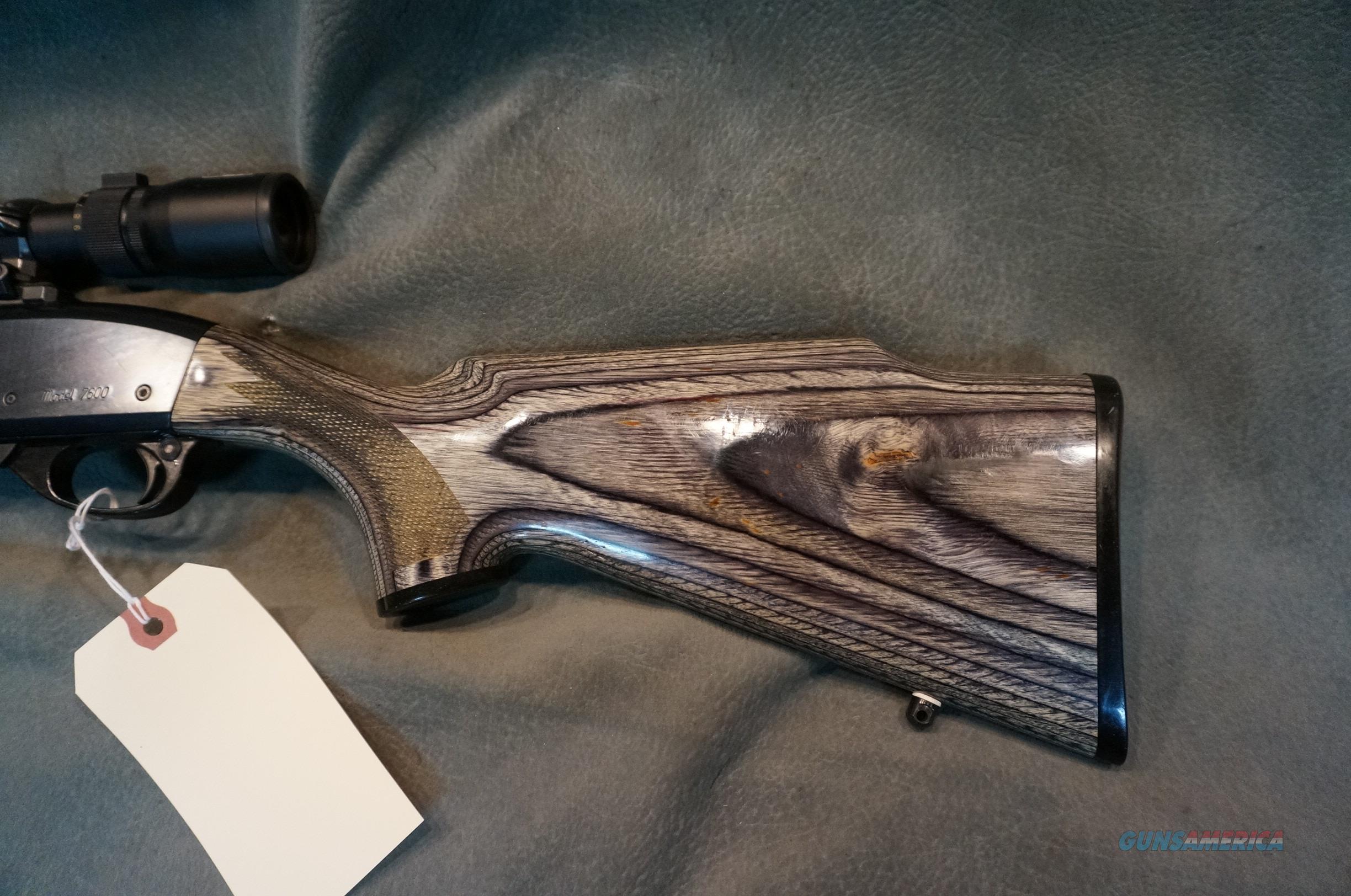 Remington 7600 243 Rare factory bla... for sale at