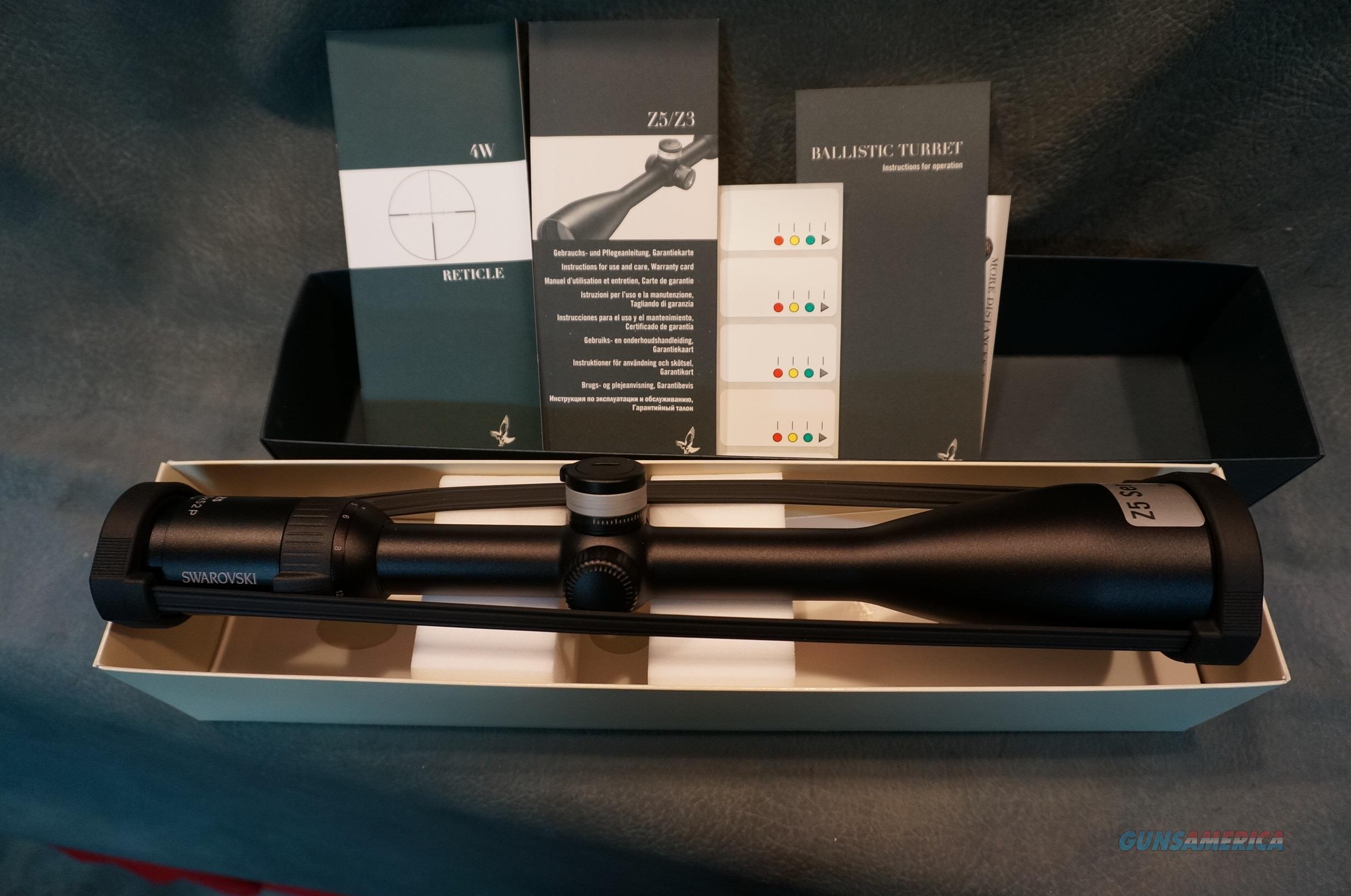 Swarovski Z5 525x52 4W NIB for sale at 967853141