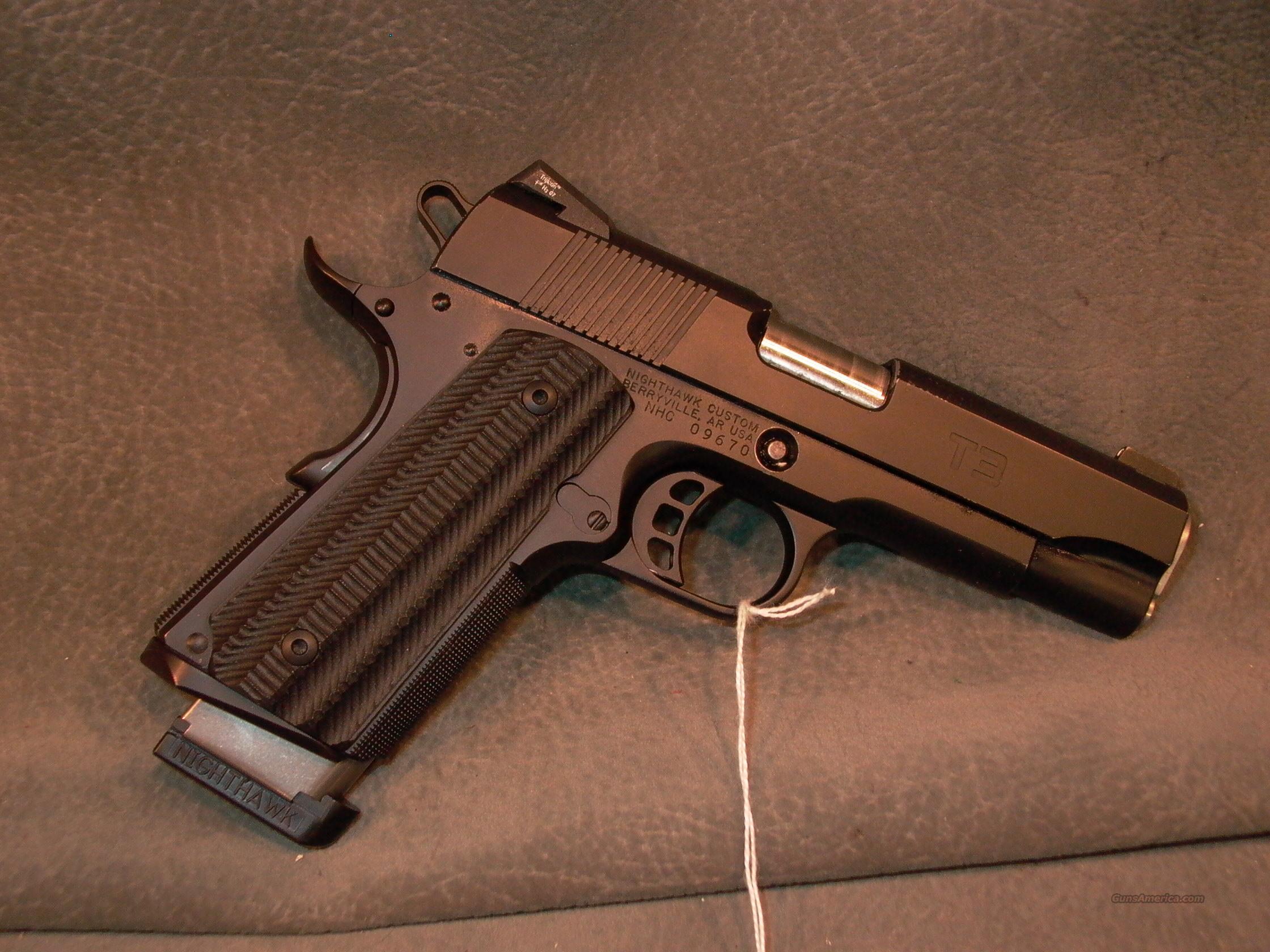 Nighthawk Custom T3 45ACP for sale at 982924413