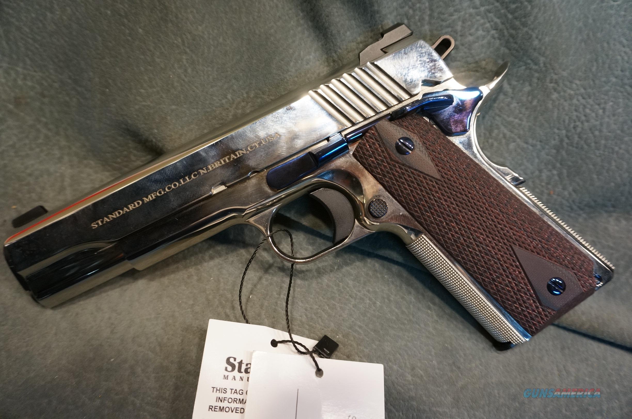 Standard Arms 1911 45ACP Nickel NIB... for sale at
