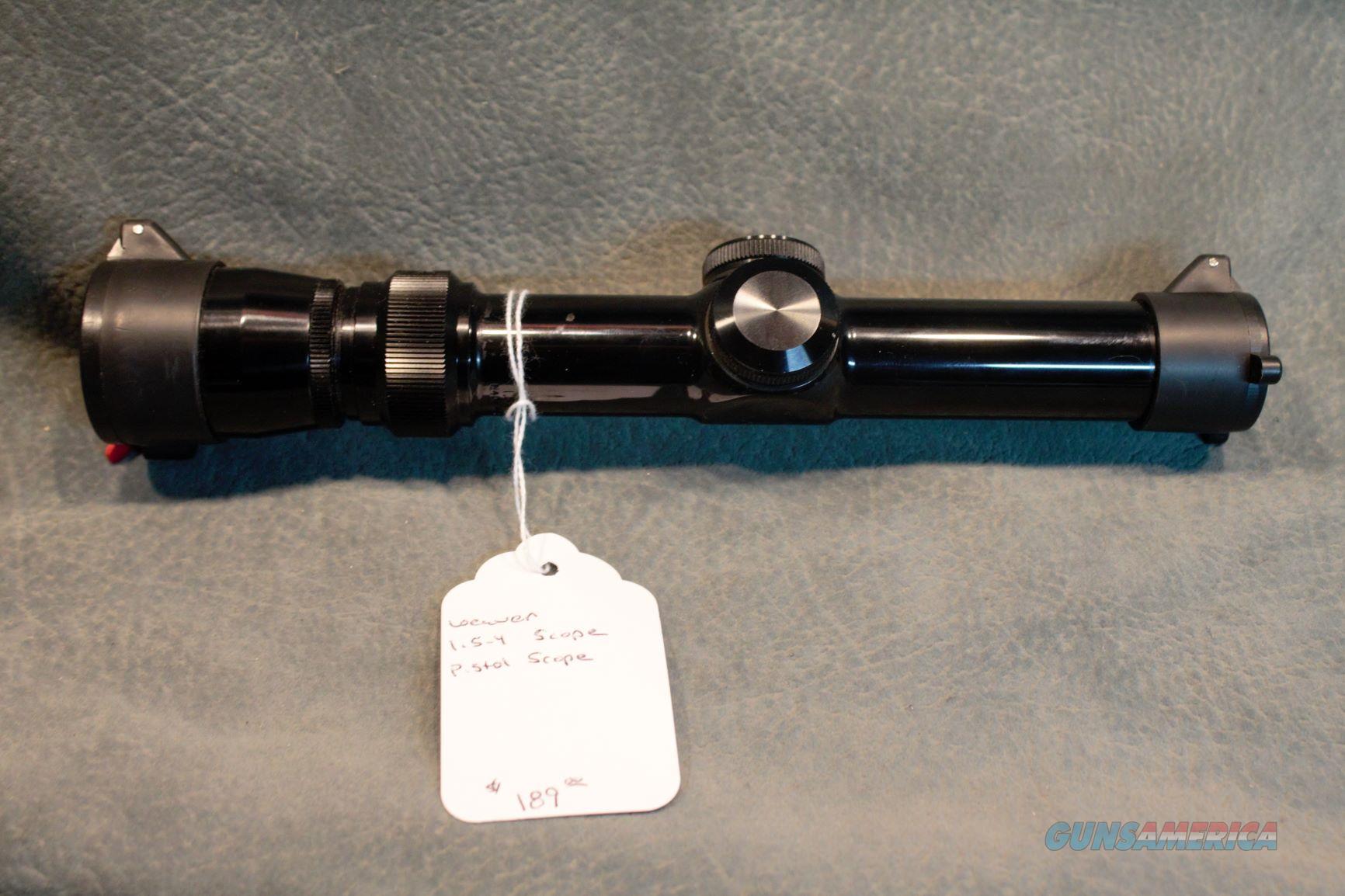 Weaver 1.54 pistol scope for sale at 993436201