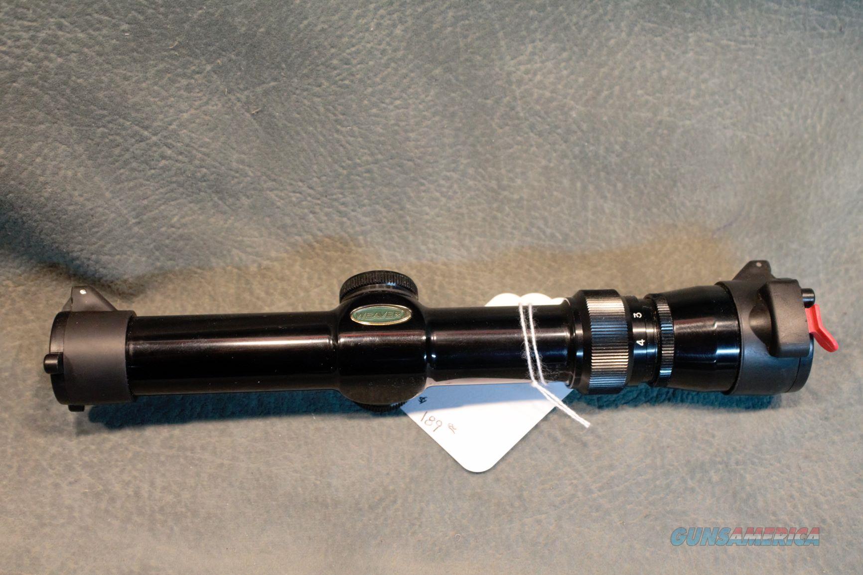 Weaver 1.54 pistol scope for sale at 993436201