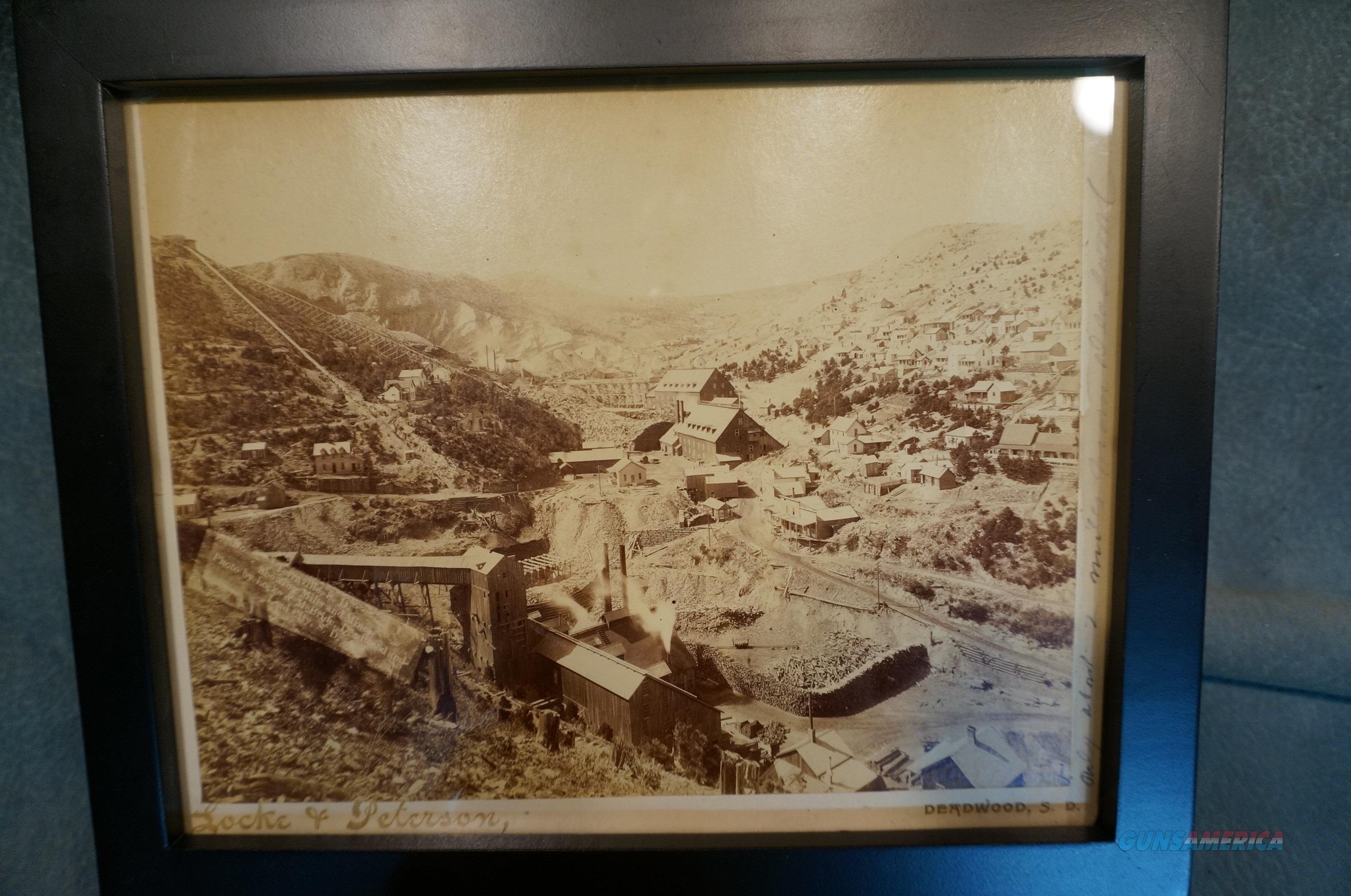 Early Deadwood SD Mining photo for sale