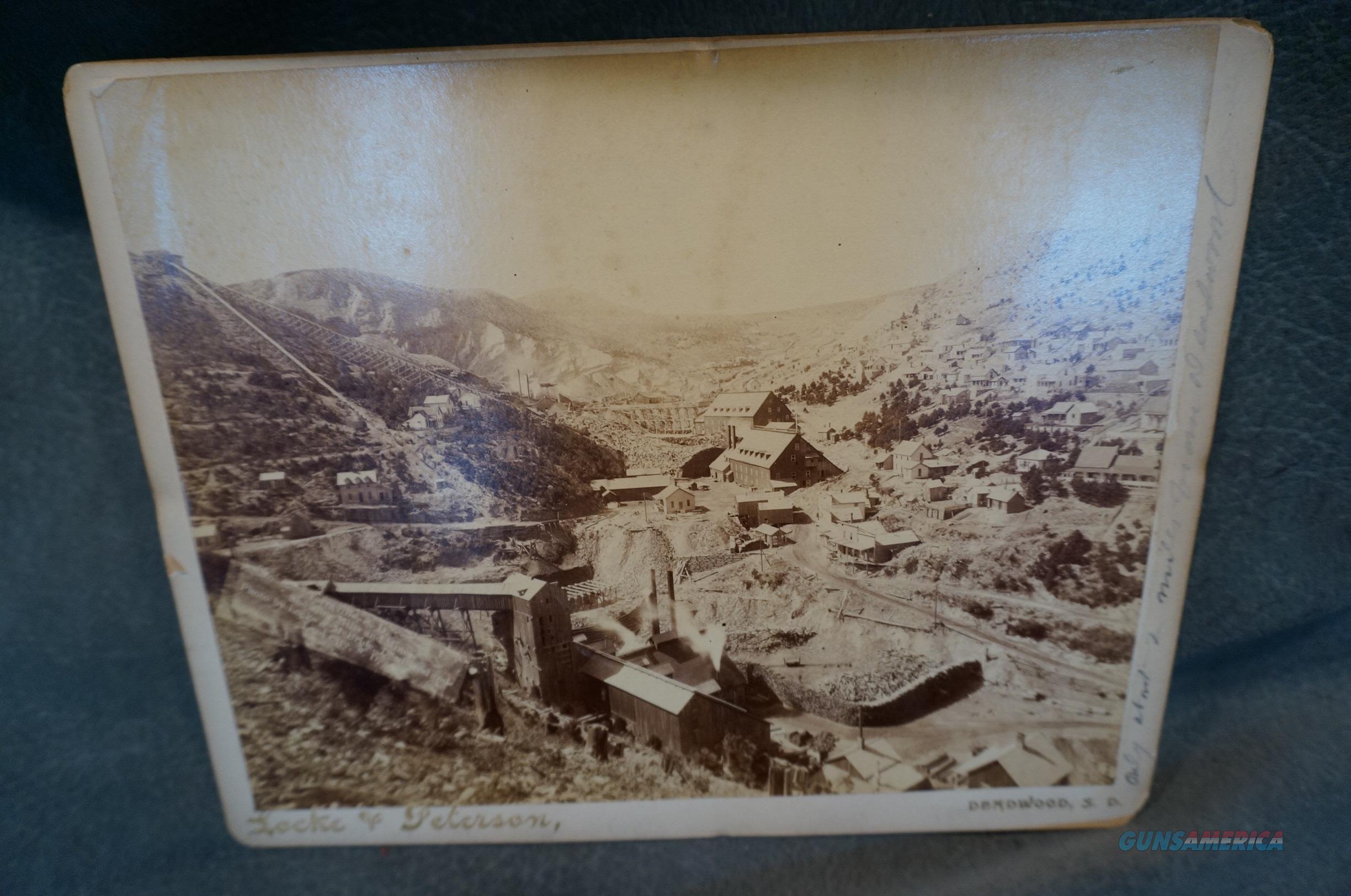 Early Deadwood SD Mining photo for sale