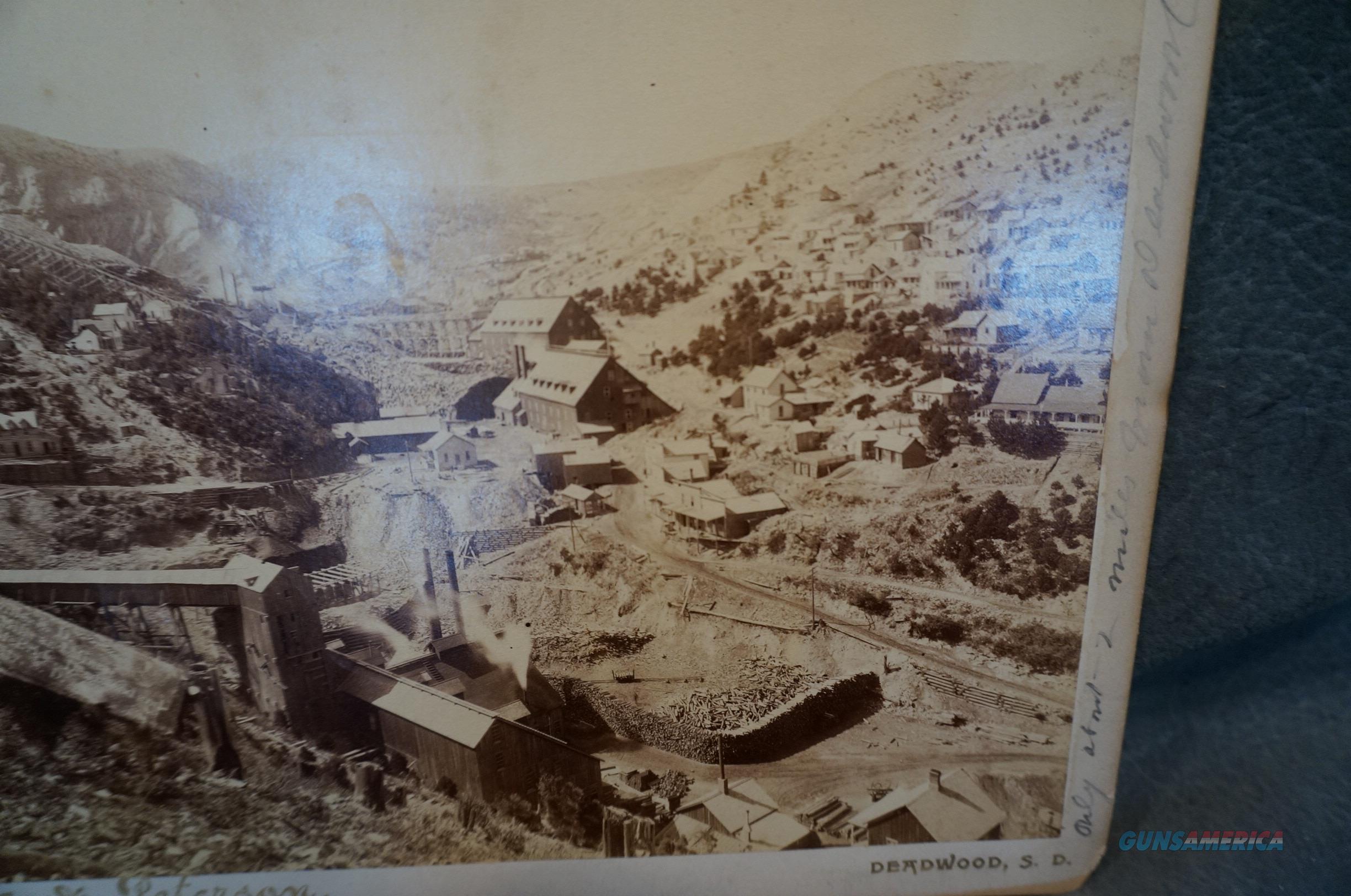 Early Deadwood SD Mining photo for sale