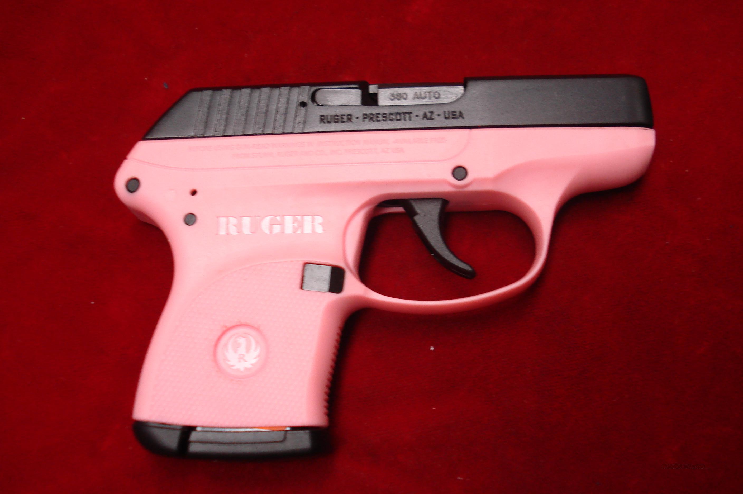 RUGER PINK LCP (Lightweight Compact Pistol) 380... for sale