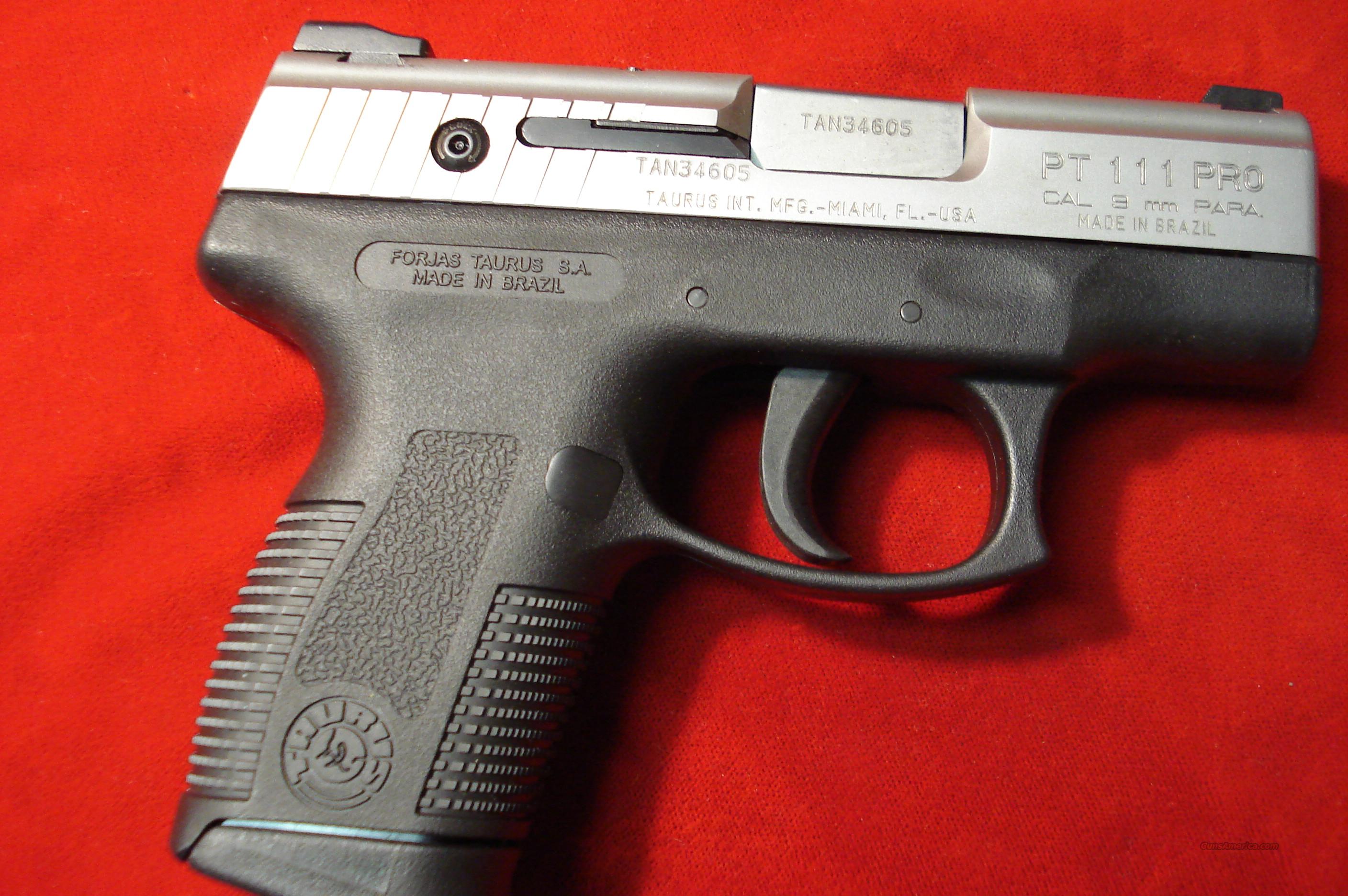  SALE PRICE  TAURUS PT111 STAINLESS MILLENN... for sale