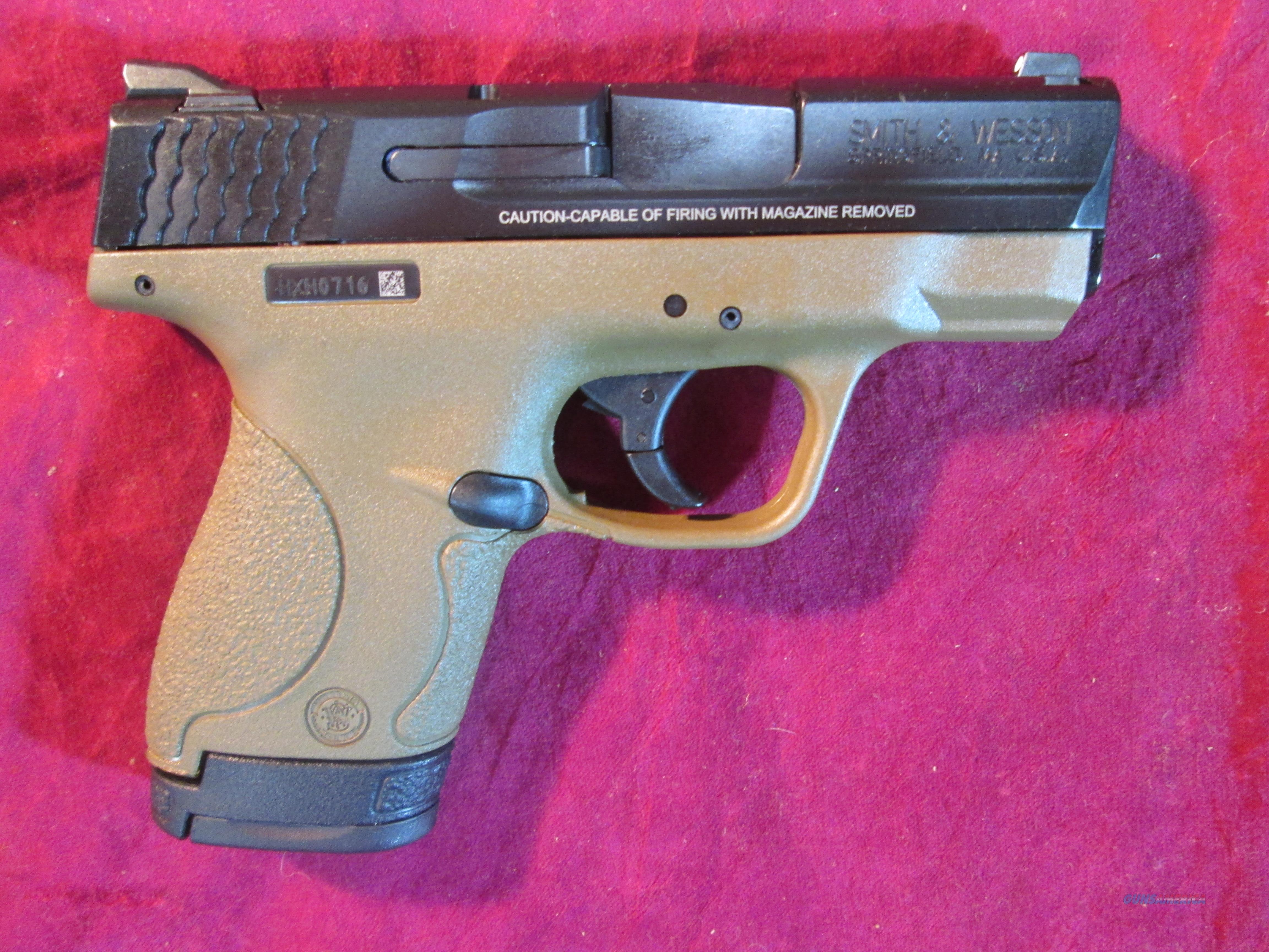 SMITH AND WESSON M&P SHIELD FDE .40... for sale at 942365030