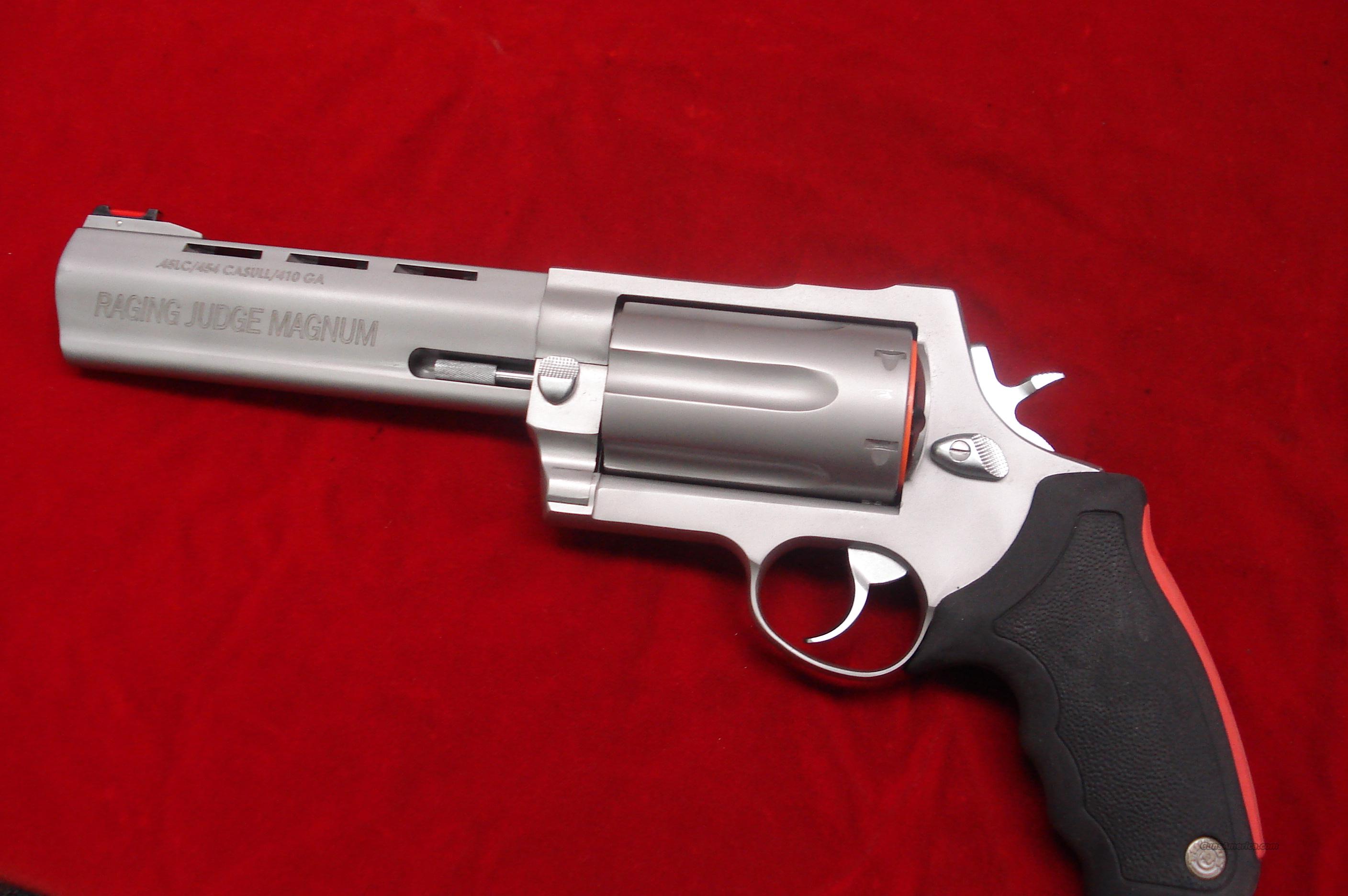 TAURUS 6" STAINLESS "RAGING JUDGE" 454 CASULL, for sale