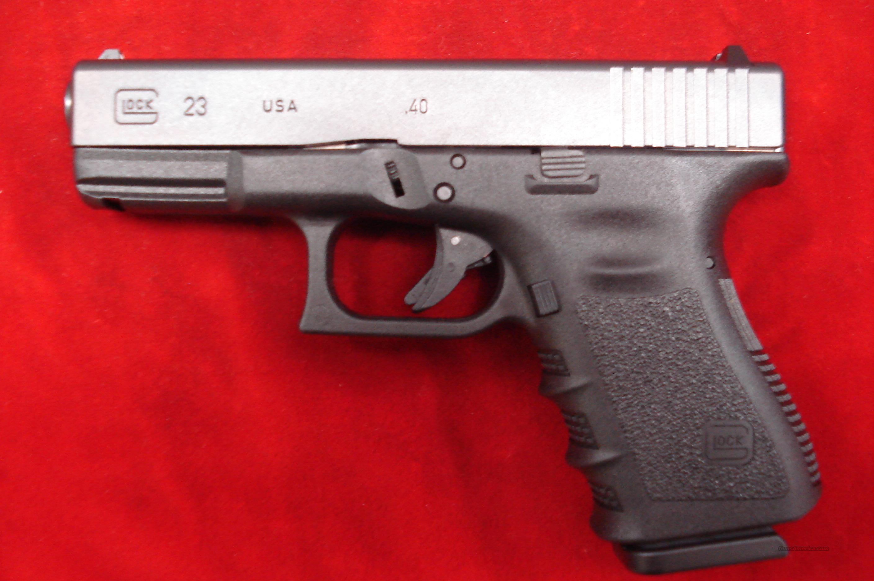 USA GLOCK MODEL 23 40CAL. NEW for sale at 962680788
