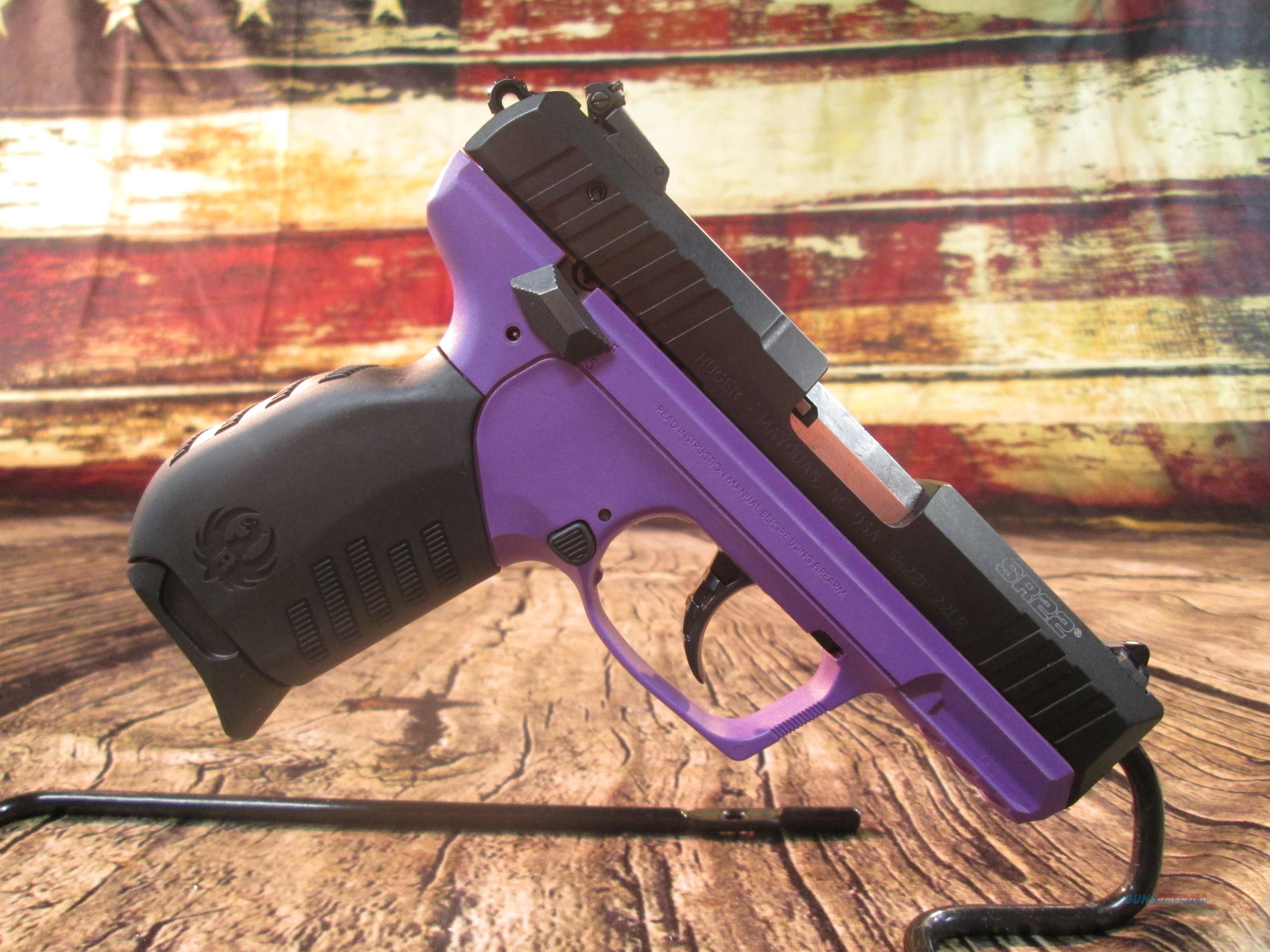 RUGER SR22 PURPLE USED (62359) for sale at 989555544