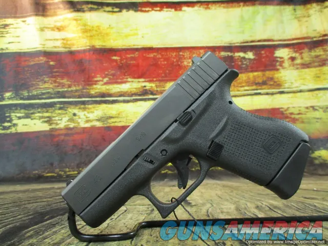 Glock Model 43 USA Made 9MM 6 Round 3.4" New (UI4350201)