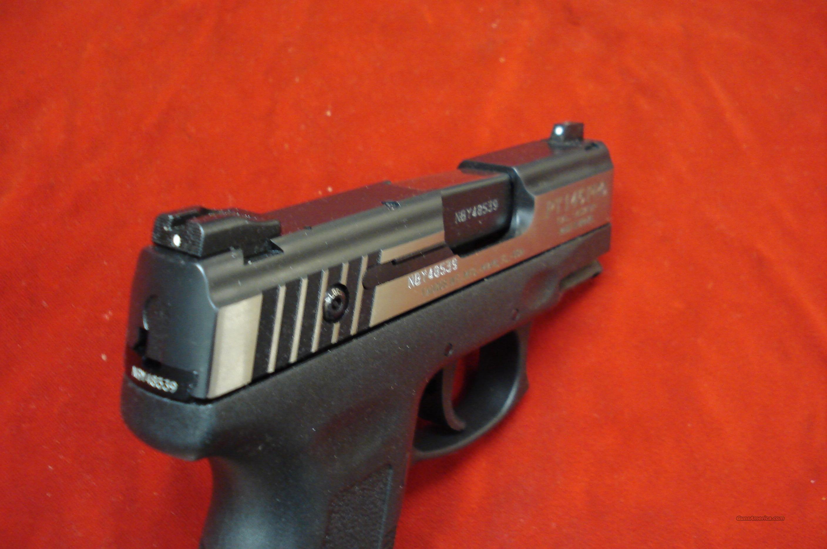 TAURUS PT145 STAINLESS DUO-TONE MILLENNIUM PRO for sale