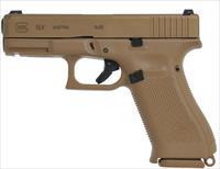 Glock Model 19X Coyote - 4.02" - nPVD finish - Night Sights - 19+1, 17+1 NEW (PX1950703)