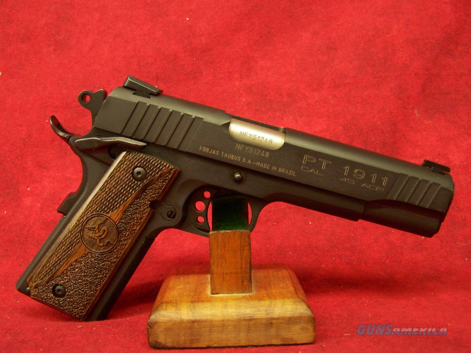 Taurus PT 1911 45ACP Walnut Grips (... for sale at