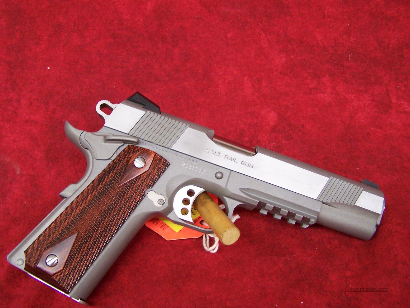 Colt 1911 Rail Gun .45 ACP(01070RG)... for sale at