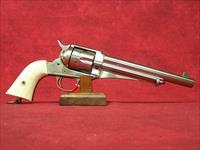 Uberti 1875 SAA Outlaw "Frank" .357 Mag 7.5" Nickel Barrel Ivory Style grips (356723)