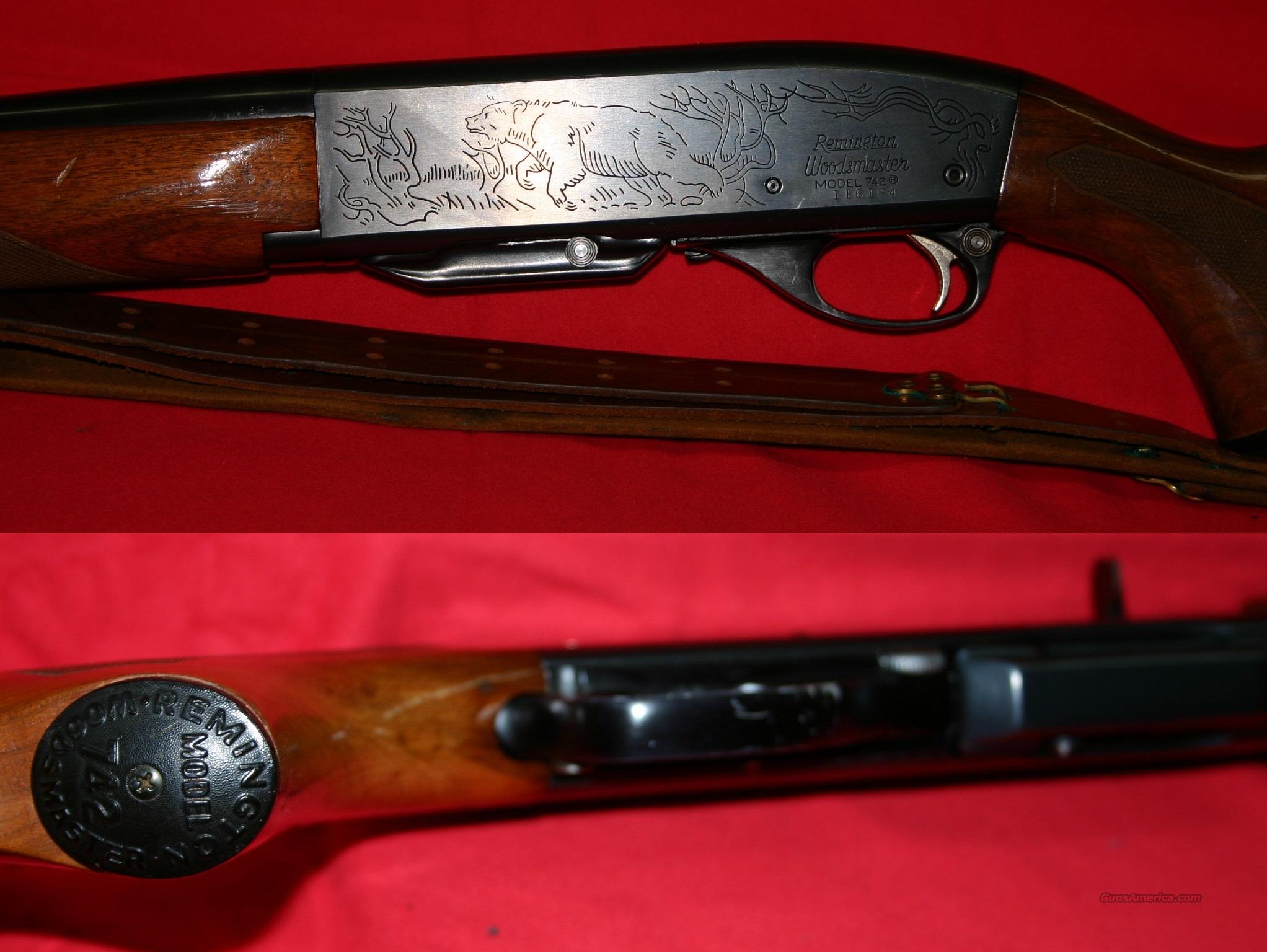 Remington 742 Engraved 3006 for sale at 946319574