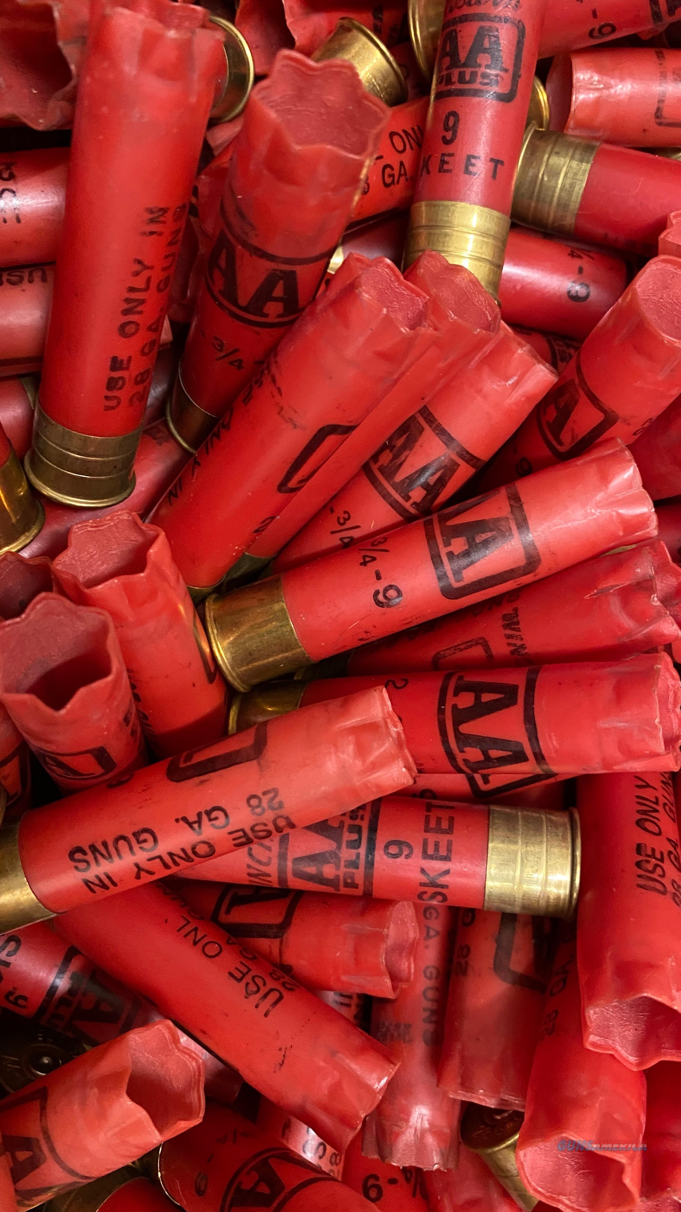 WINCHESTER 28 GA AA ONCE FIRED HULL... for sale at 947383034