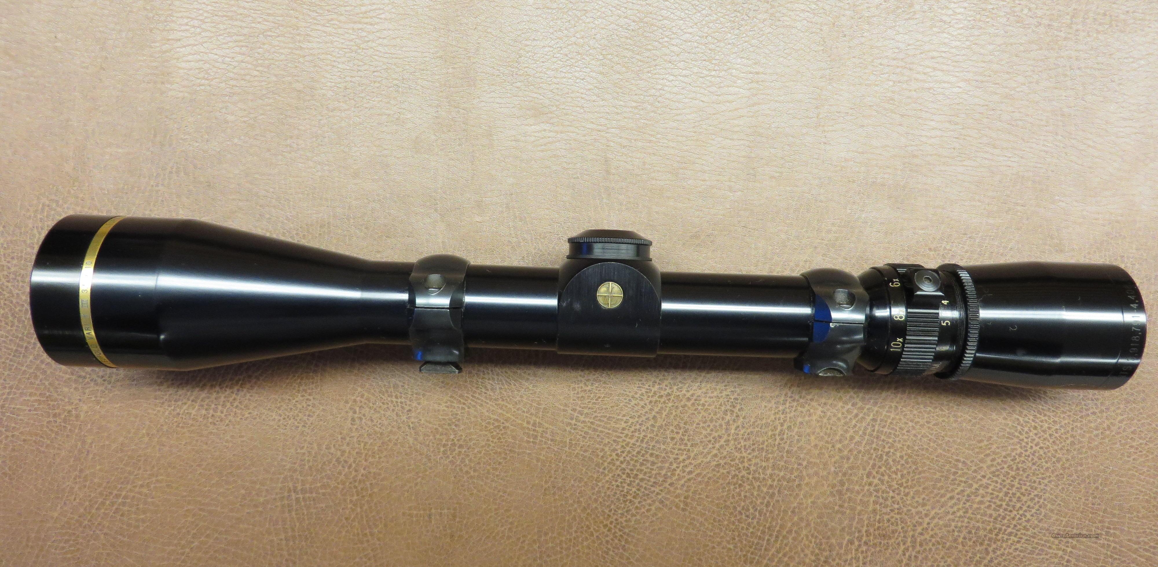 Leupold Vari X III 3 5 10x For Sale