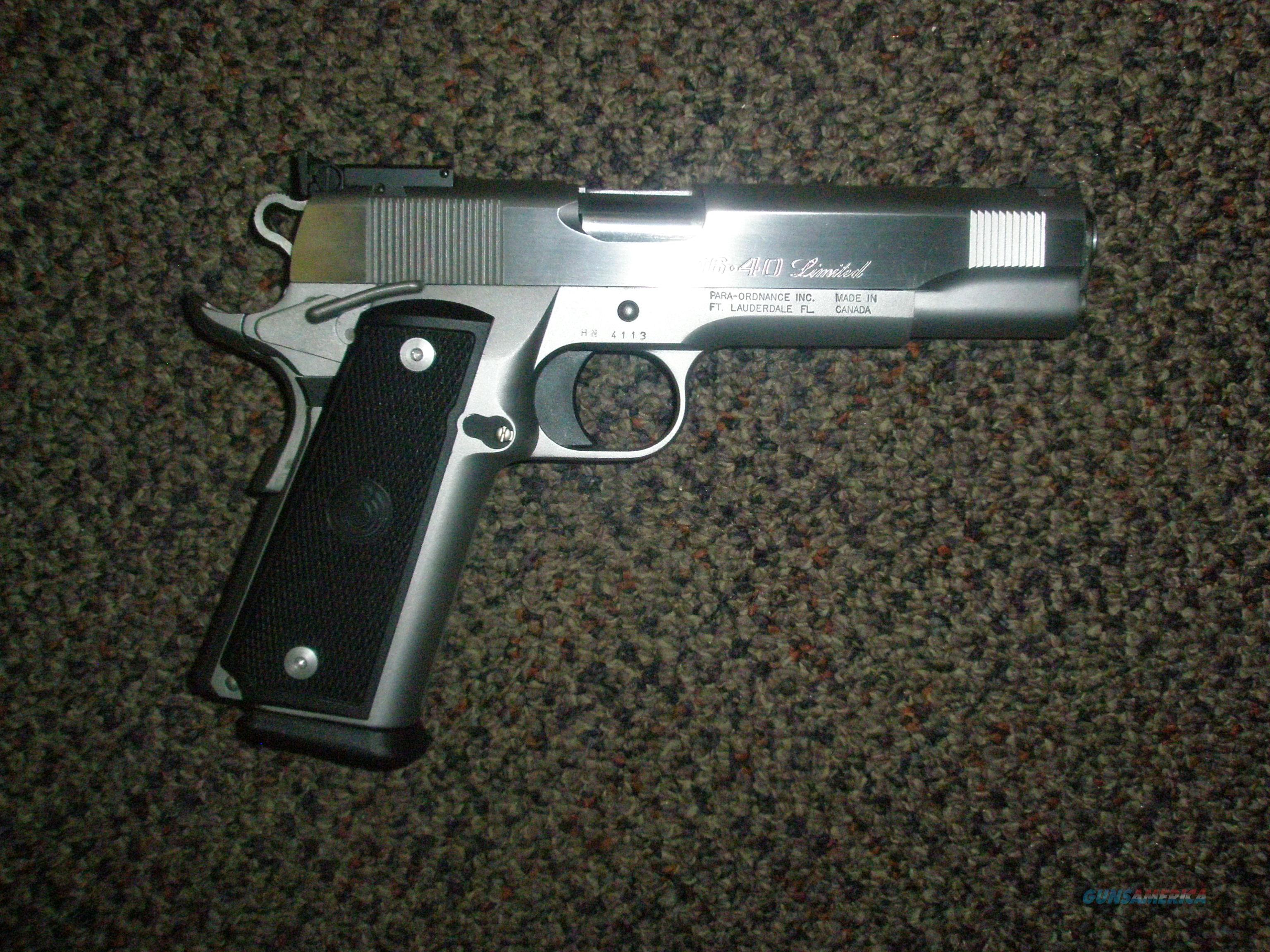 Para Ordnance P16 40 limited for sale at Gunsamerica.com: 936052748