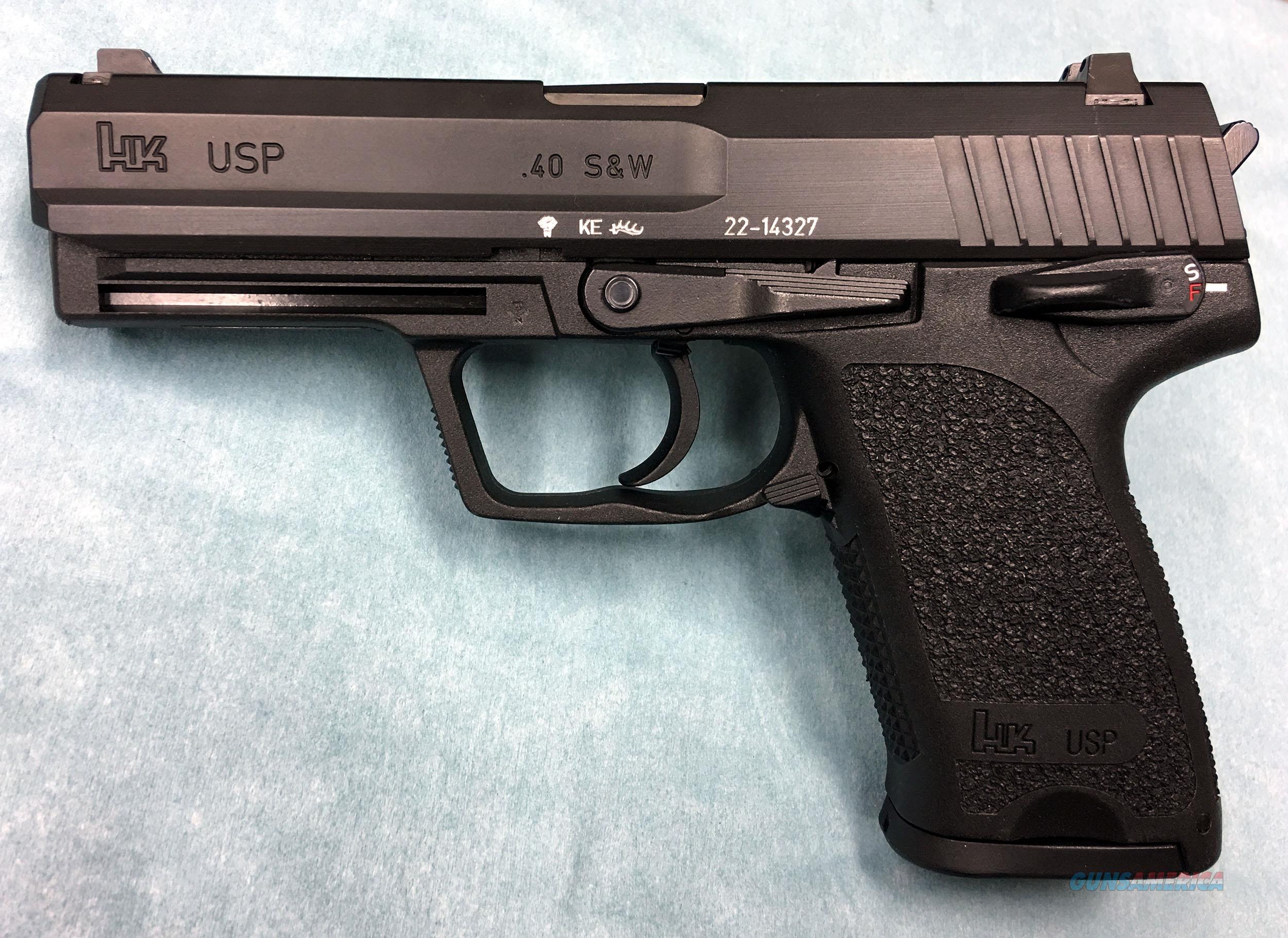 HECKLER & KOCH MODEL USP PISTOL .40... for sale at
