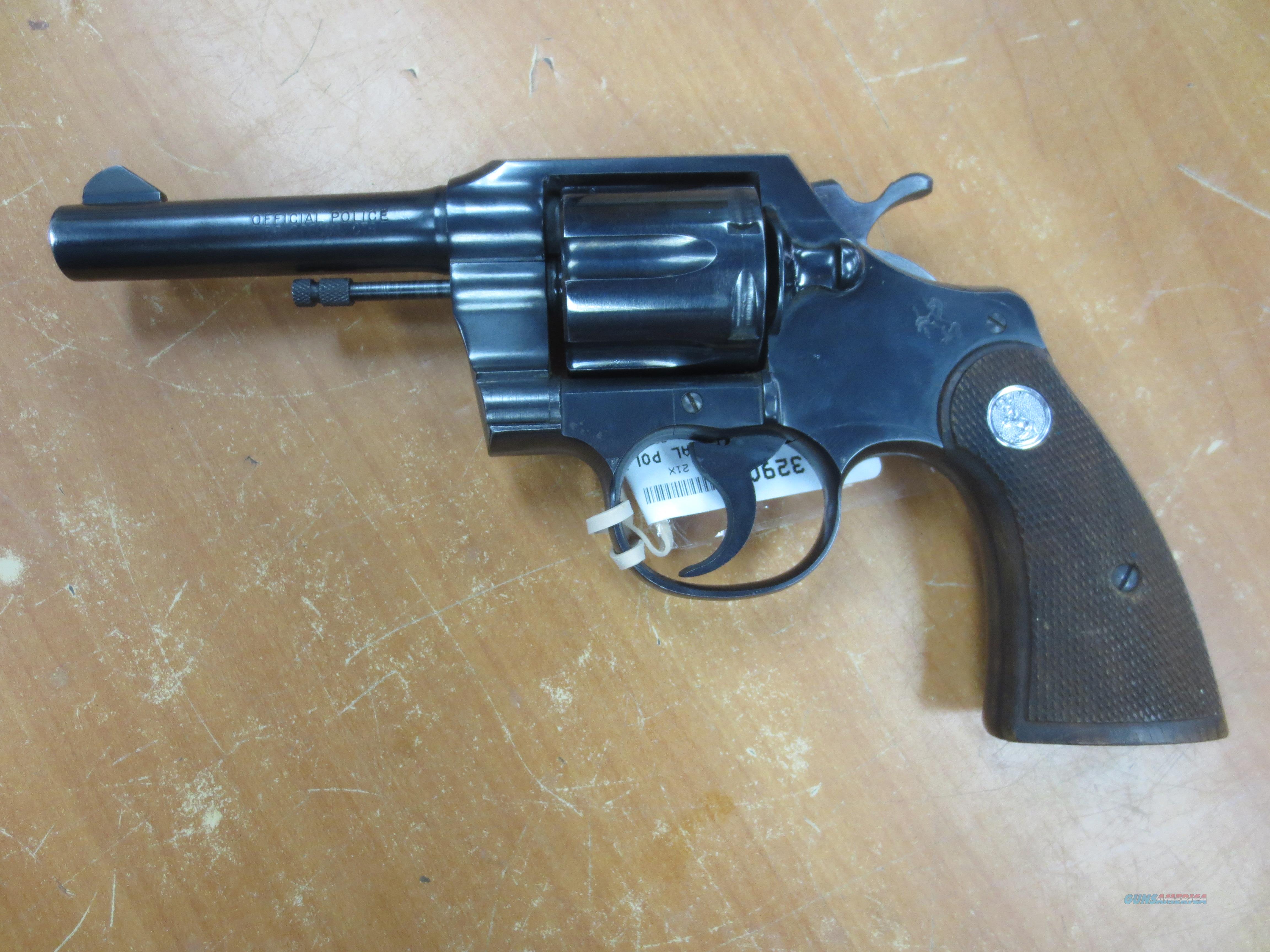 Colt Official Police 38 Special 6 Shot For Sale