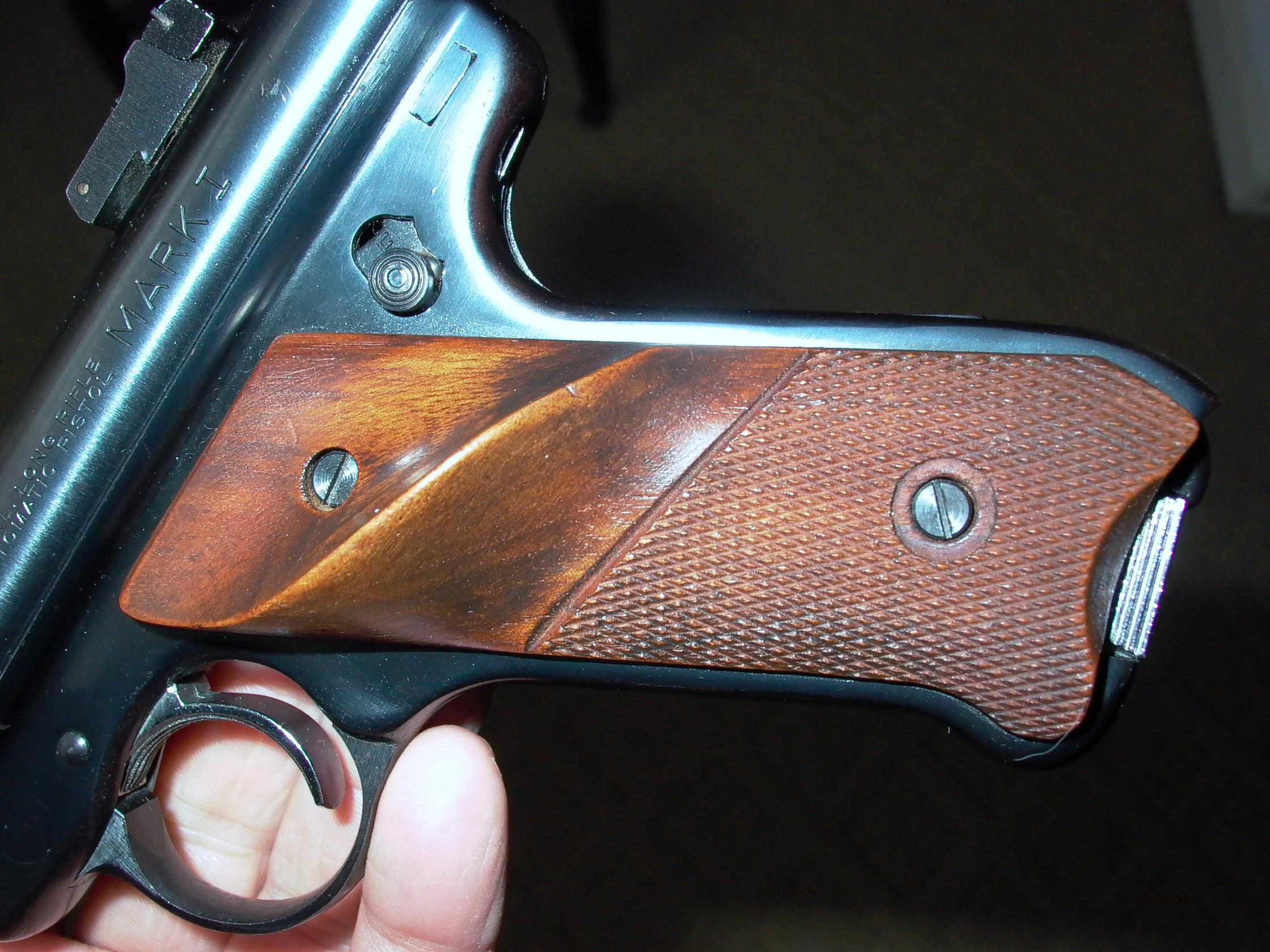 MK 1 Target 6 7/8 blued manual Ruge... for sale at