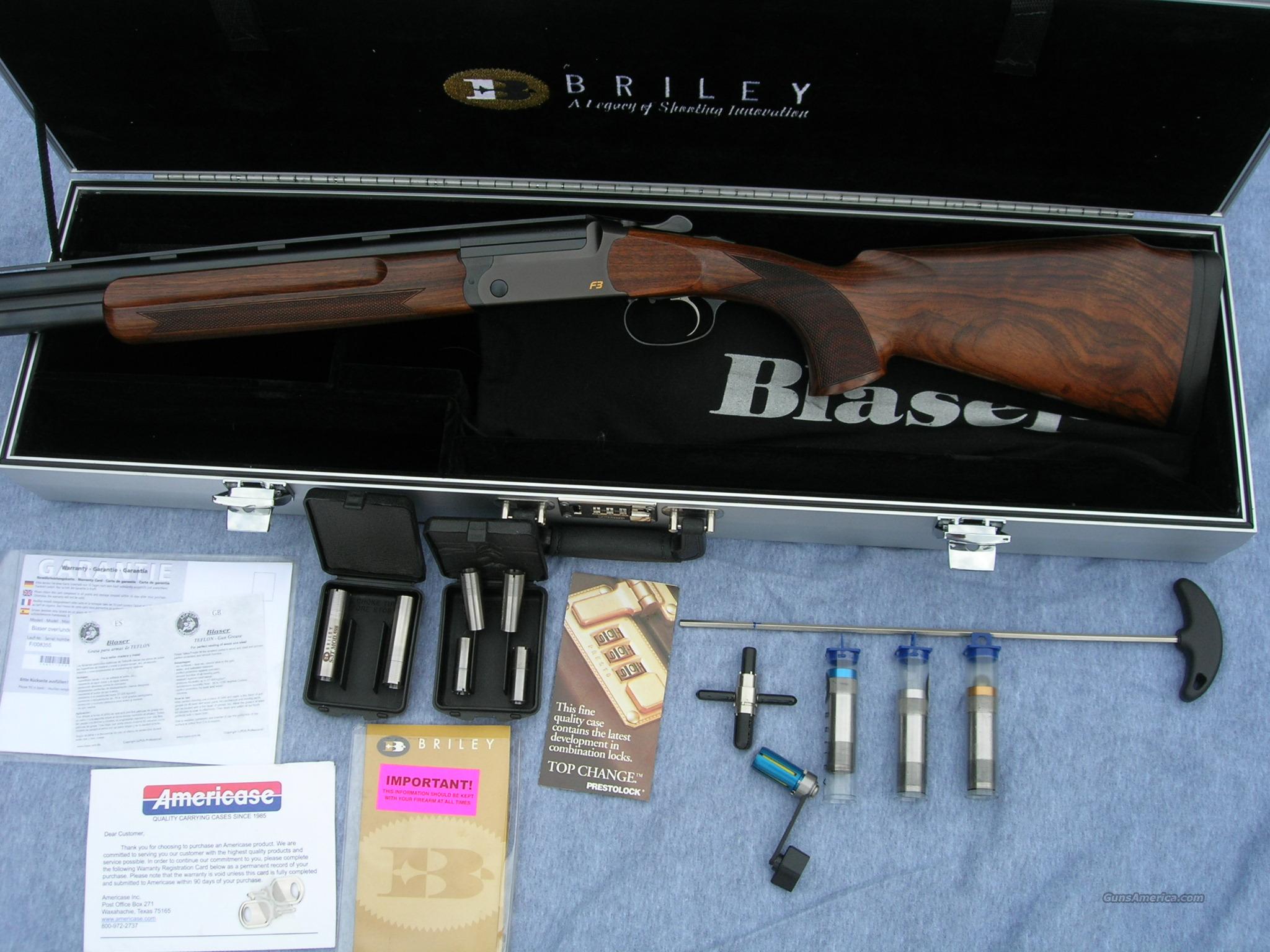 Blaser F3 American SkeetBriley Tub... for sale at