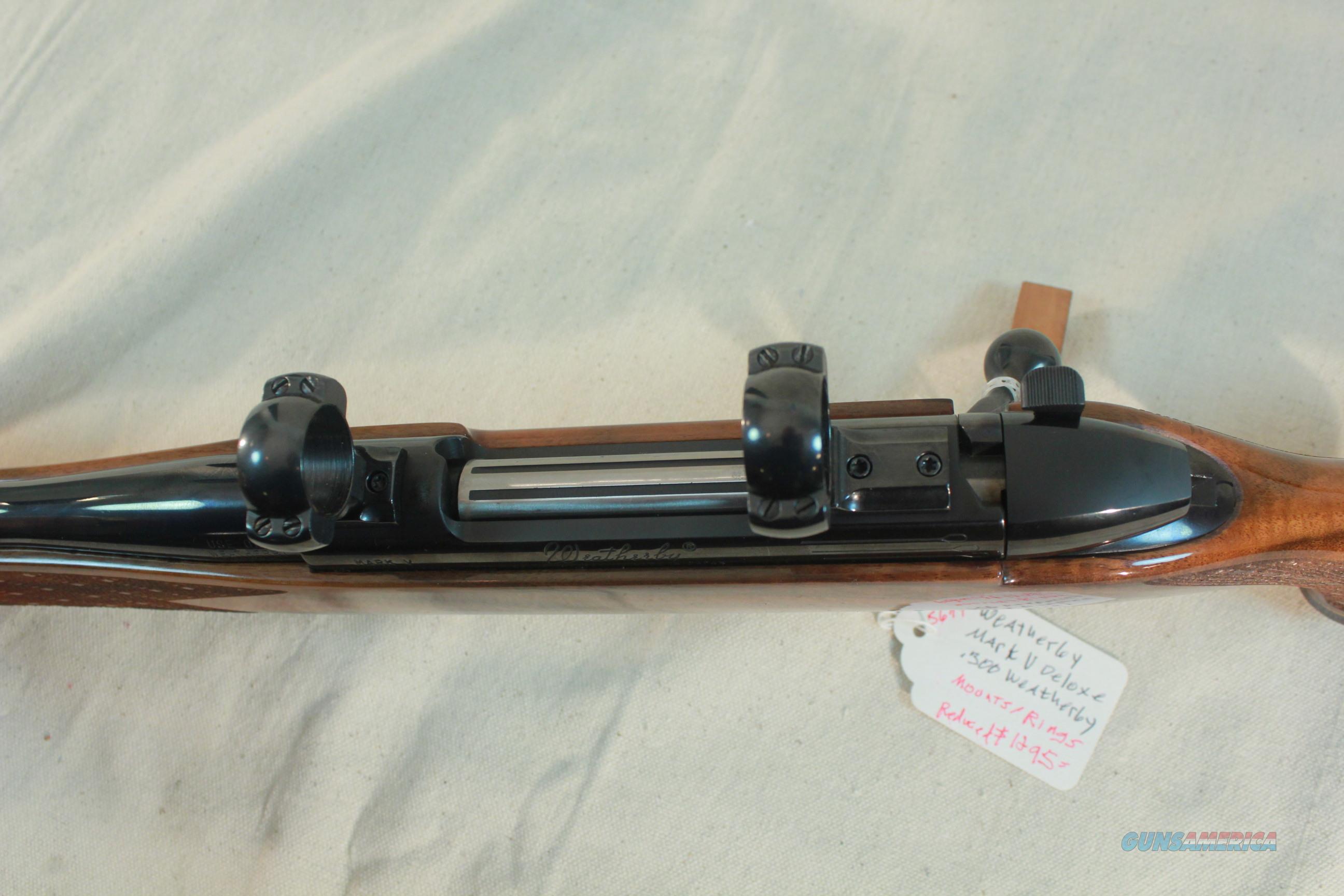 Weatherby Mark V Deluxe 300 Lasopapanel