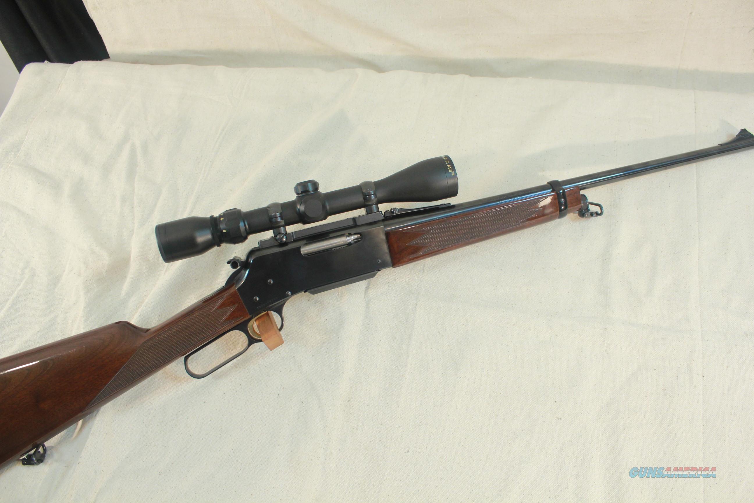 Browning BLR81 in .358 Winchester with 39x Ta... for sale