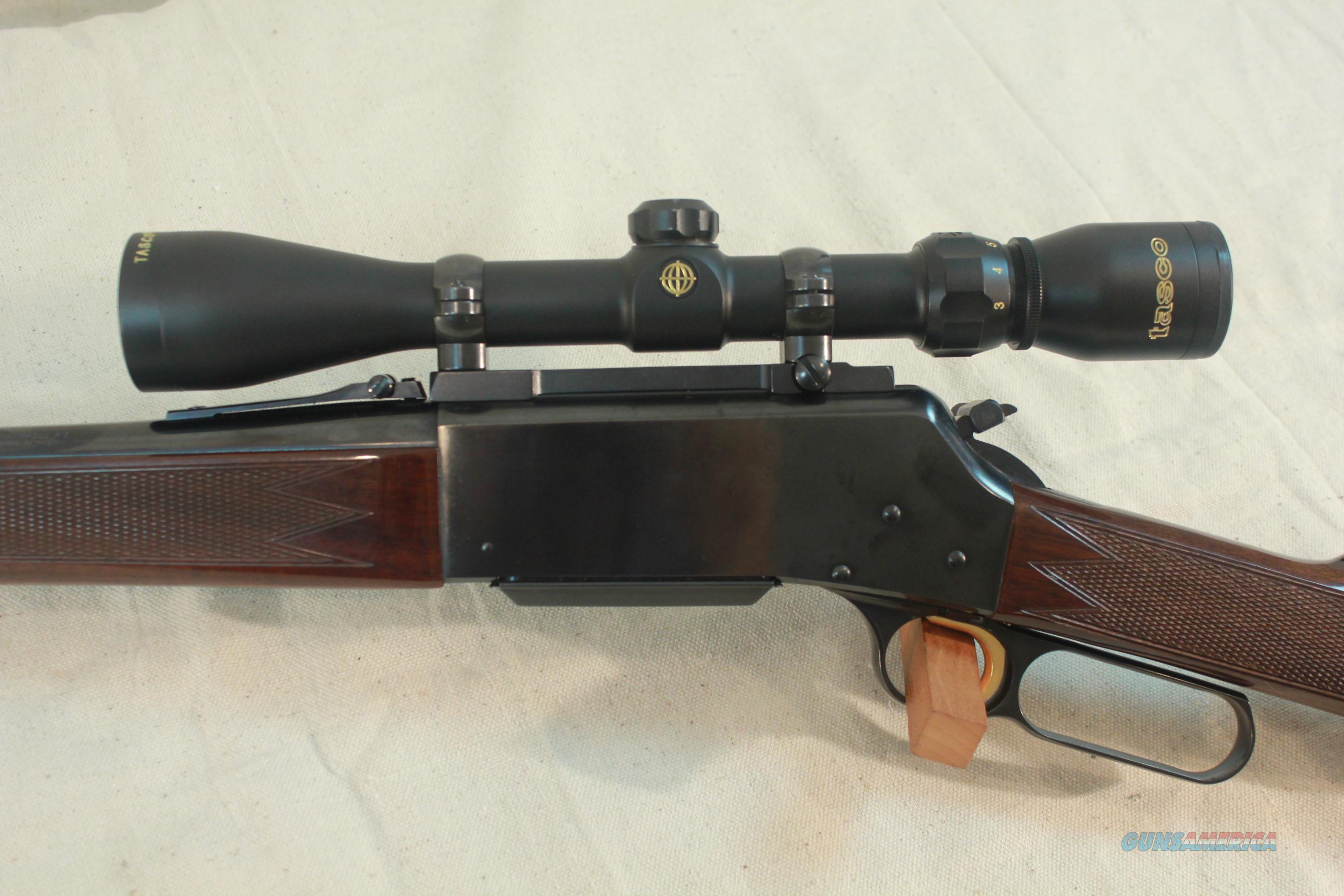 Browning BLR81 in .358 Winchester with 39x Ta... for sale