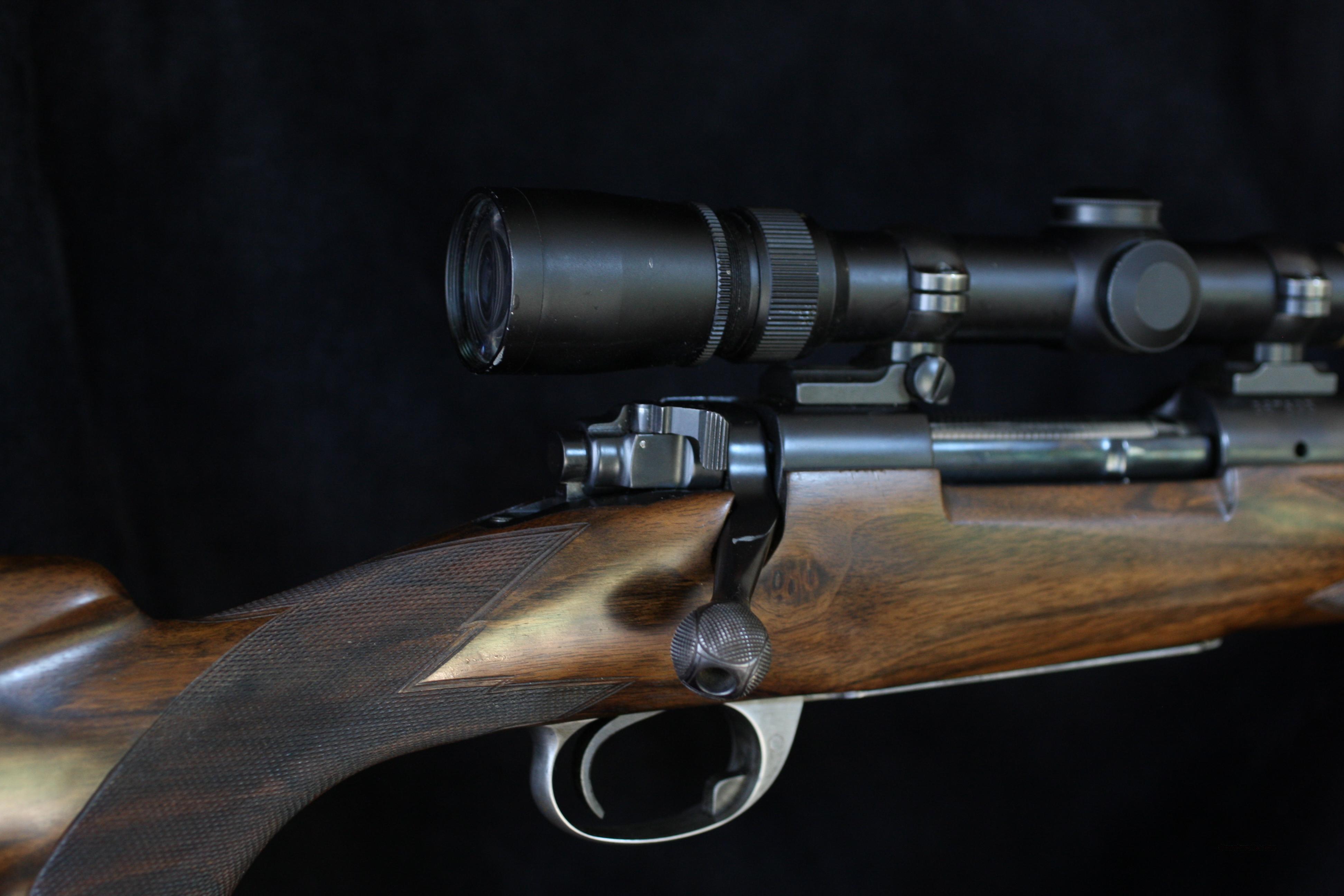Custom 358 Winchester by Dale Goens... for sale at