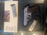 Walther PPK  Interarms 380 Auto,fully Flannery engraved,rosewood grips,box,polished stainless