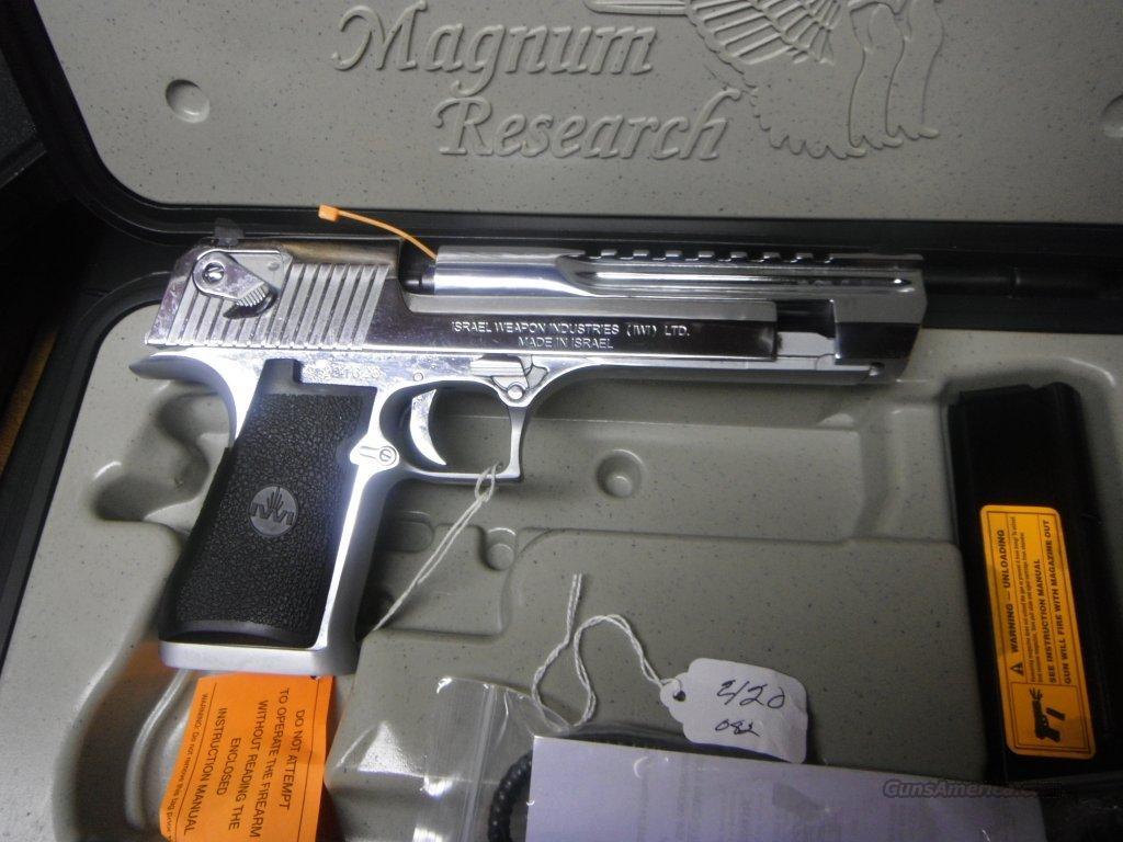 Desert Eagle 50 POLISHED Chrome FRE... for sale at